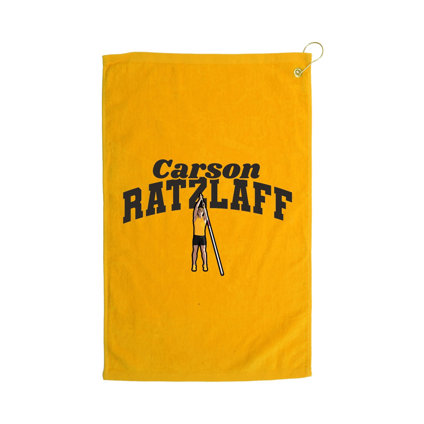Golf Towel — Signature Arch in Gold