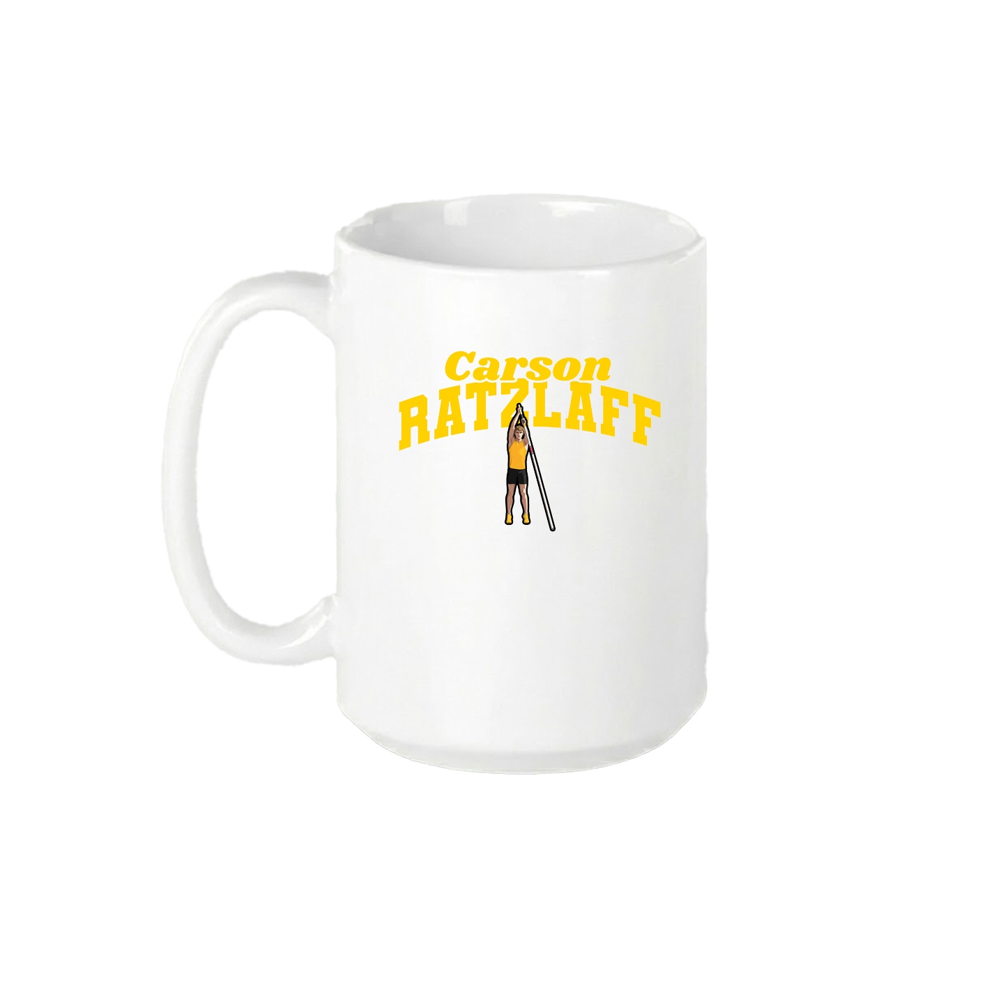 15oz Coffee Mug — Signature Arch in White
