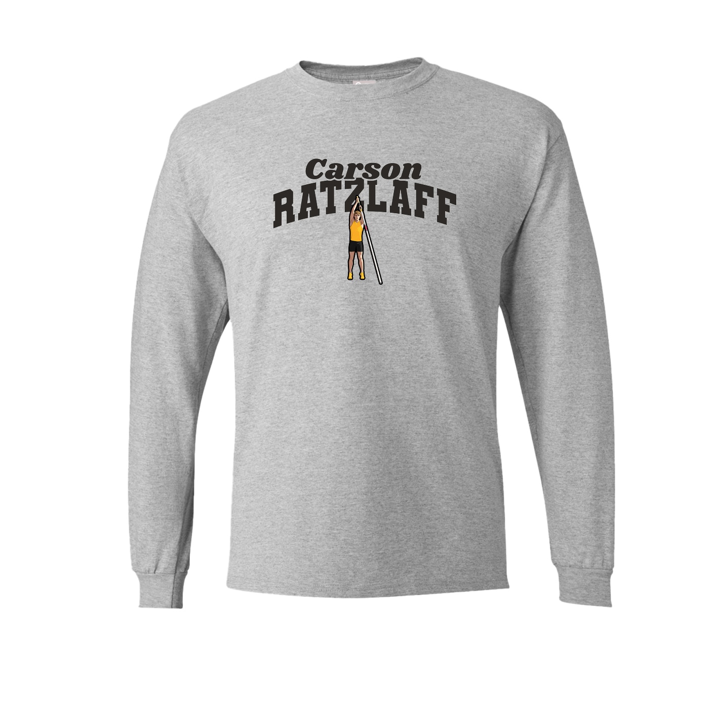Long Sleeve Tee — Signature Arch in Grey