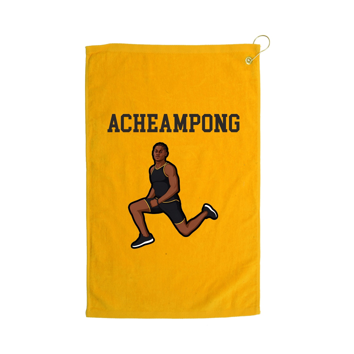 Golf Towel — Shirsey in Gold