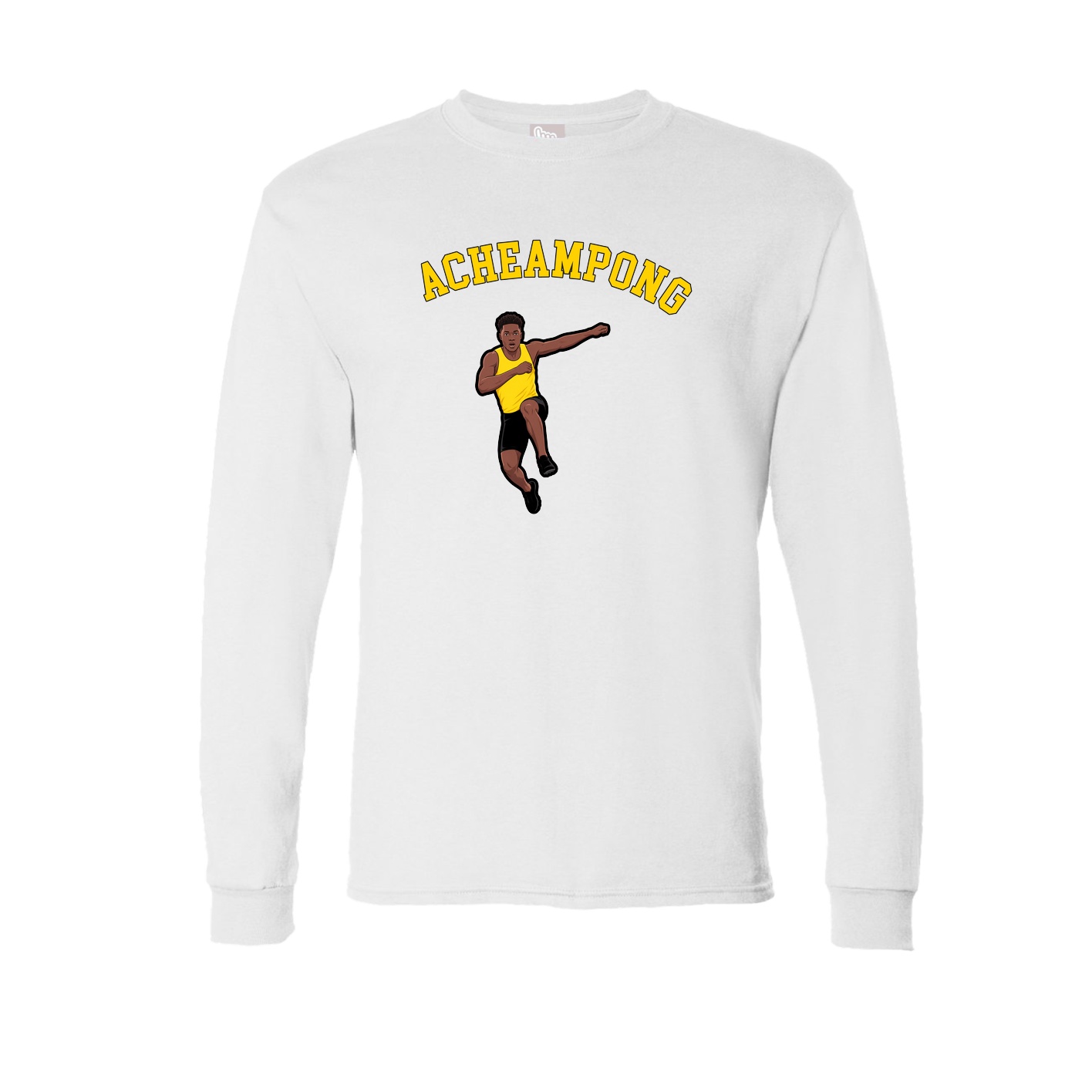 Long Sleeve Tee — Shirsey Arch in White