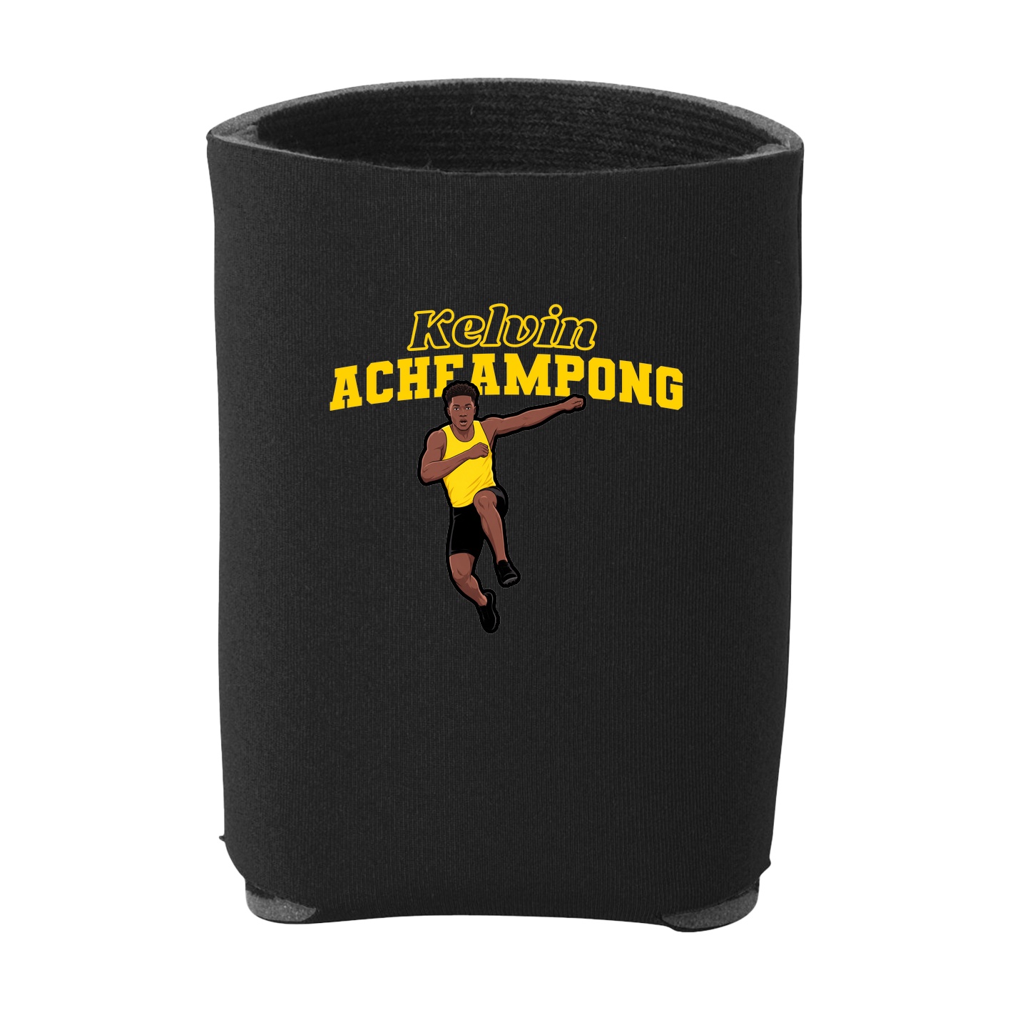 Can Holder — Name Arch in Black