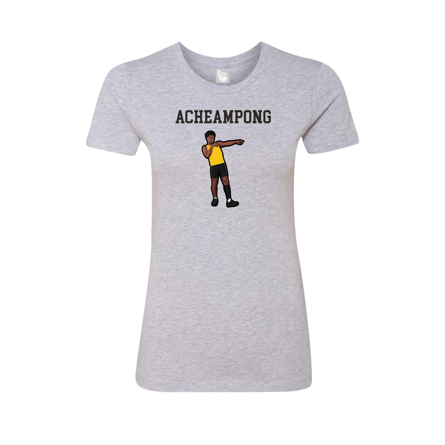 Fitted Women's Tee — Shirsey in Grey
