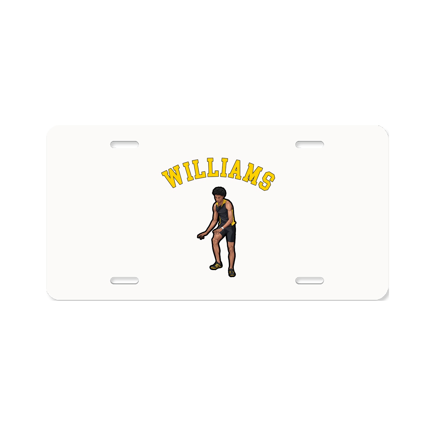 License Plate — Shirsey Arch in Classic