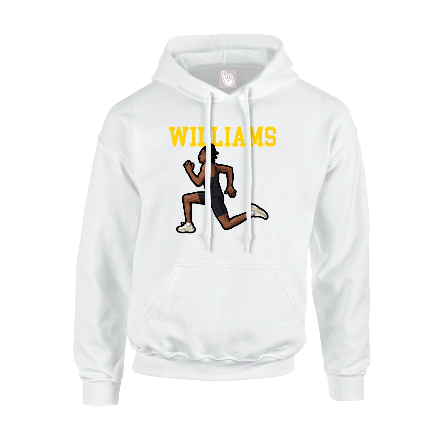 Hoodie — Shirsey in White