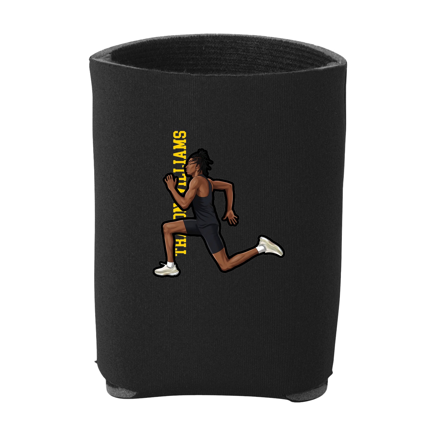 Can Holder — Name Vertical in Black