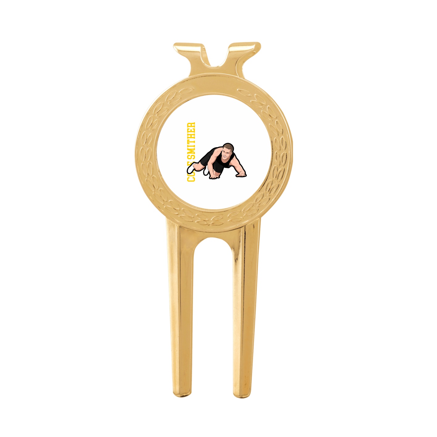 Divot Tool with Ball Marker — Name Vertical in Classic