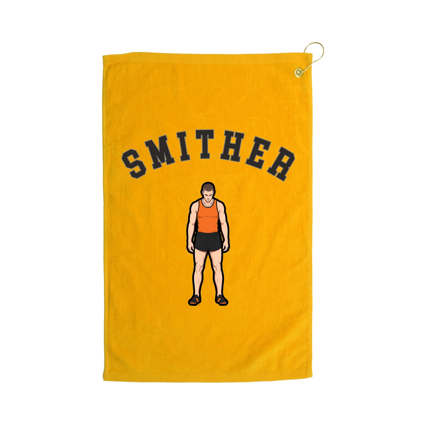 Golf Towel — Shirsey Arch in Gold