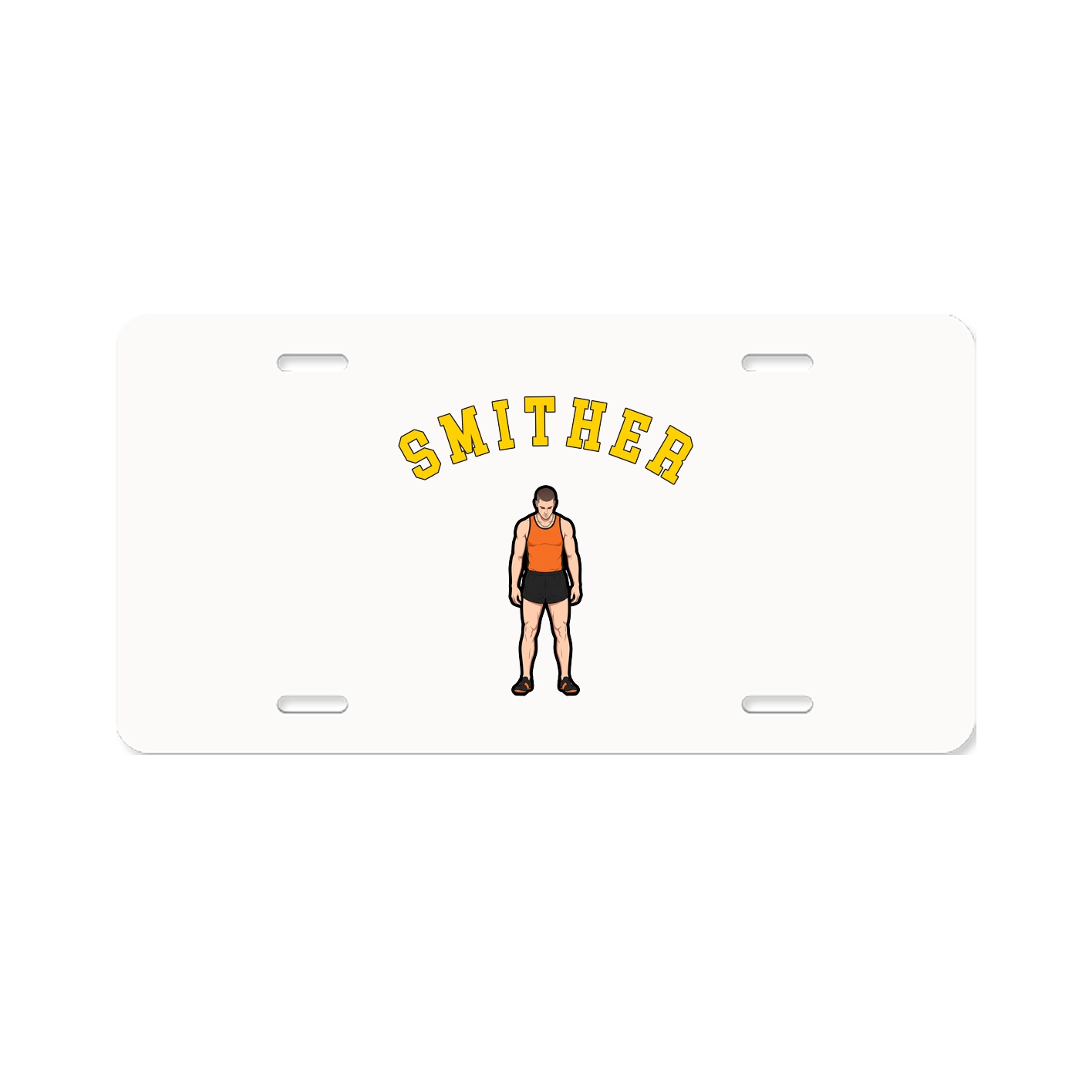 License Plate — Shirsey Arch in Classic
