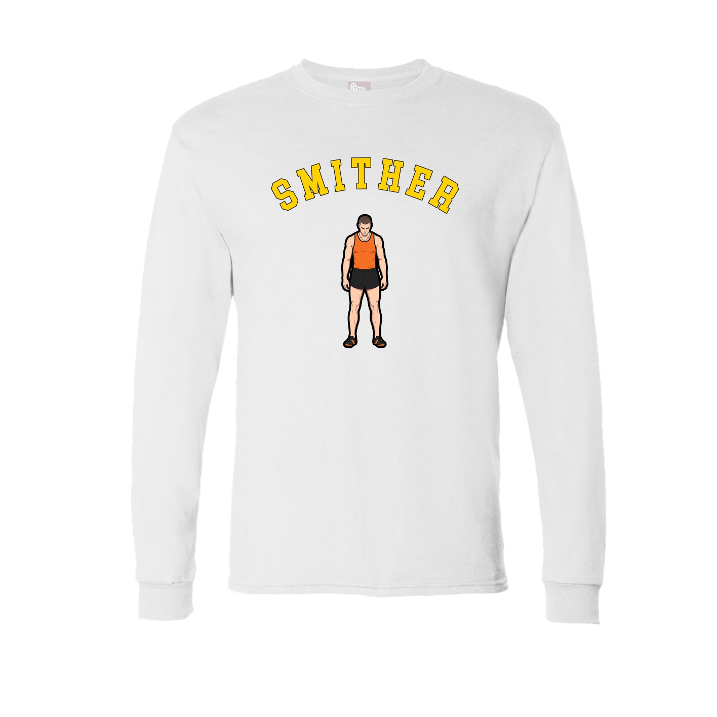 Long Sleeve Tee — Shirsey Arch in White