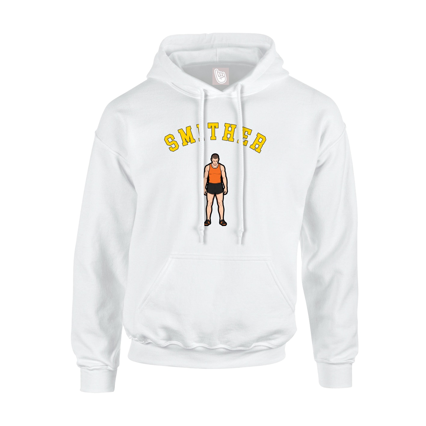 Hoodie — Shirsey Arch in White