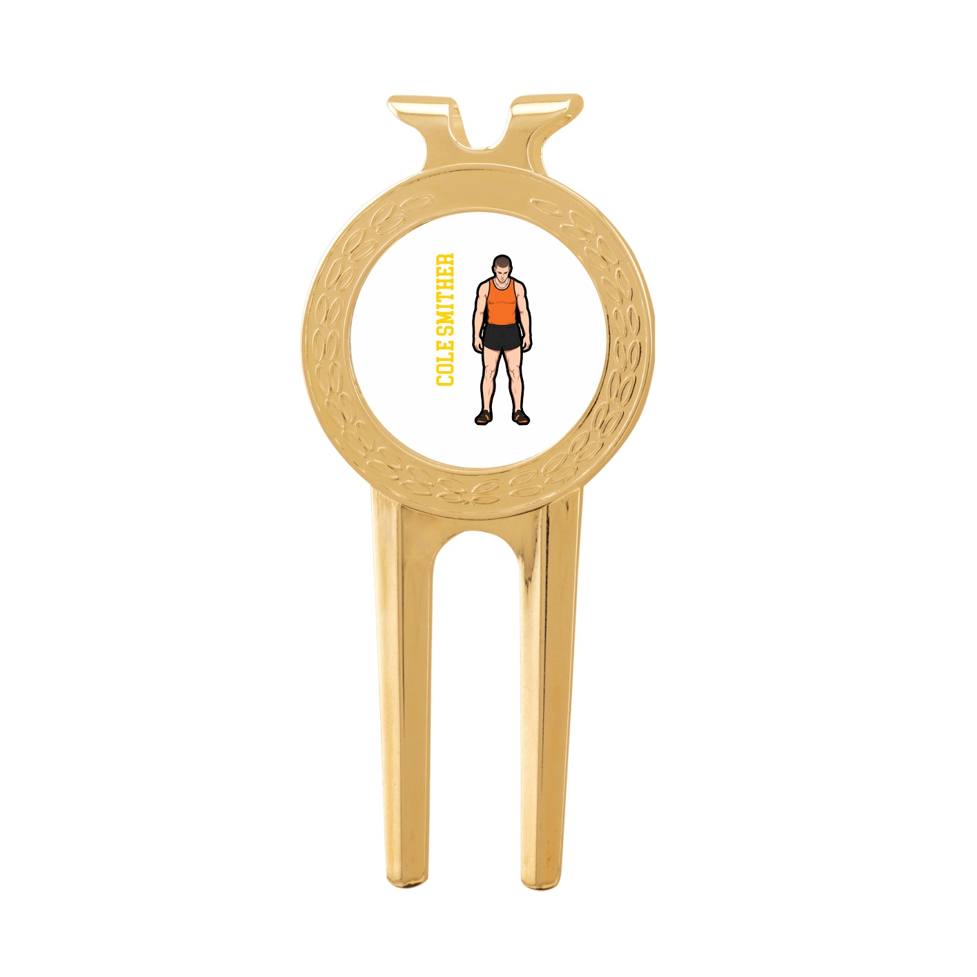 Divot Tool with Ball Marker — Name Vertical in Classic