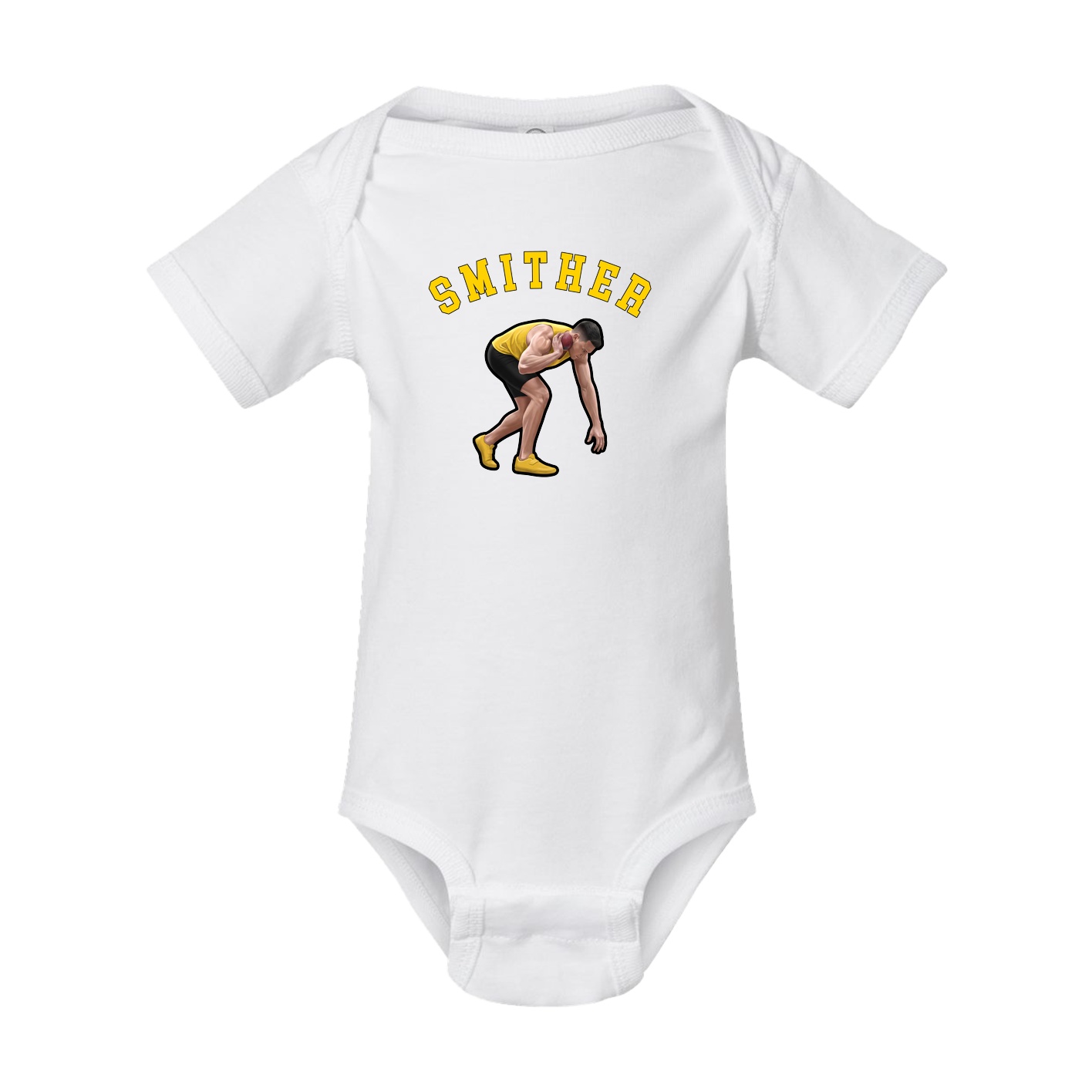 Baby Onesie — Shirsey Arch in White