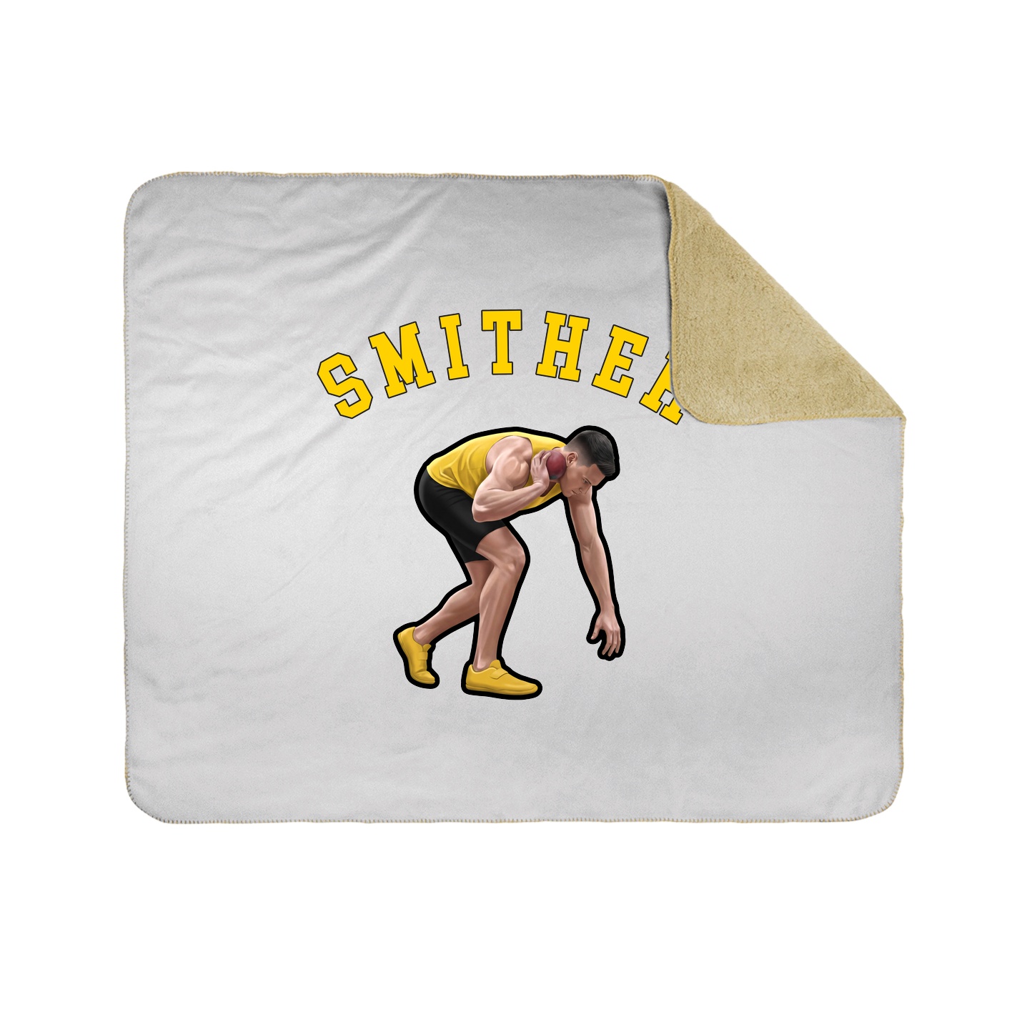 Throw Blanket — Shirsey Arch in White