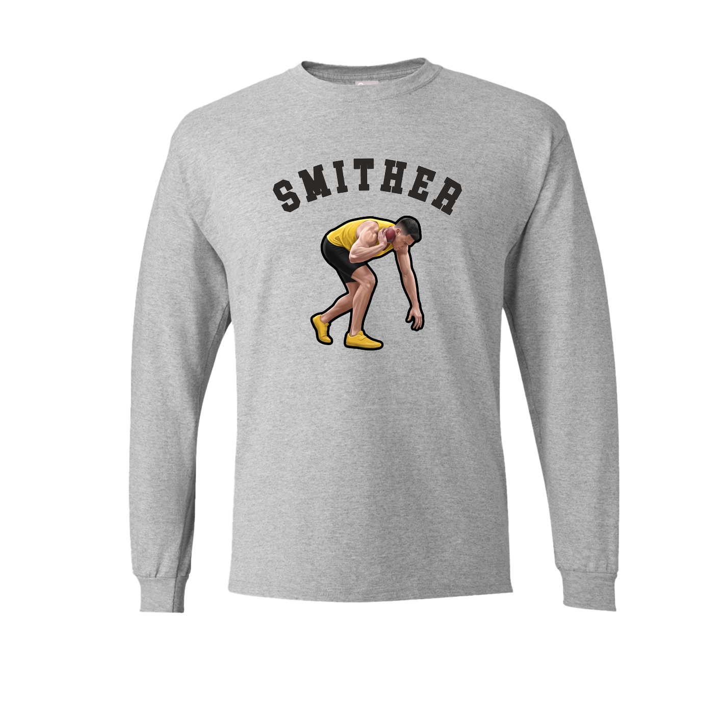 Long Sleeve Tee — Shirsey Arch in Grey
