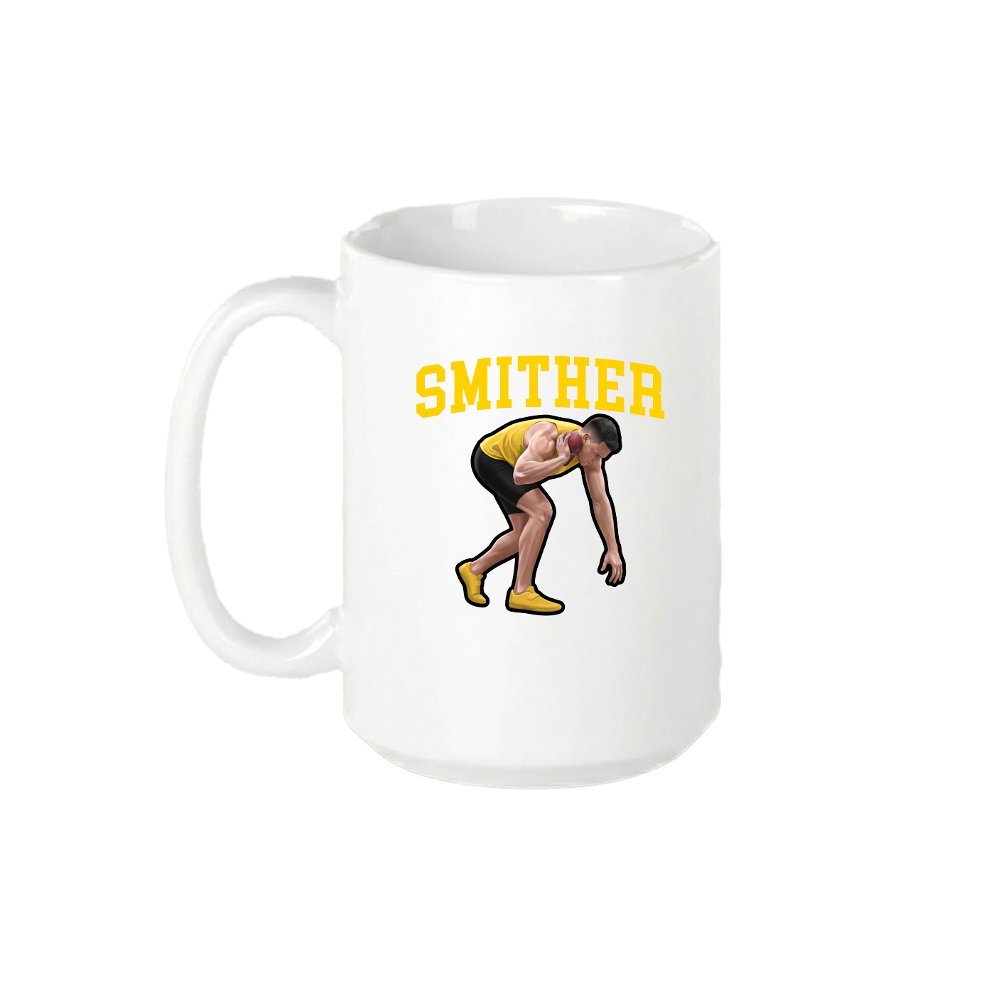 15oz Coffee Mug — Shirsey in White