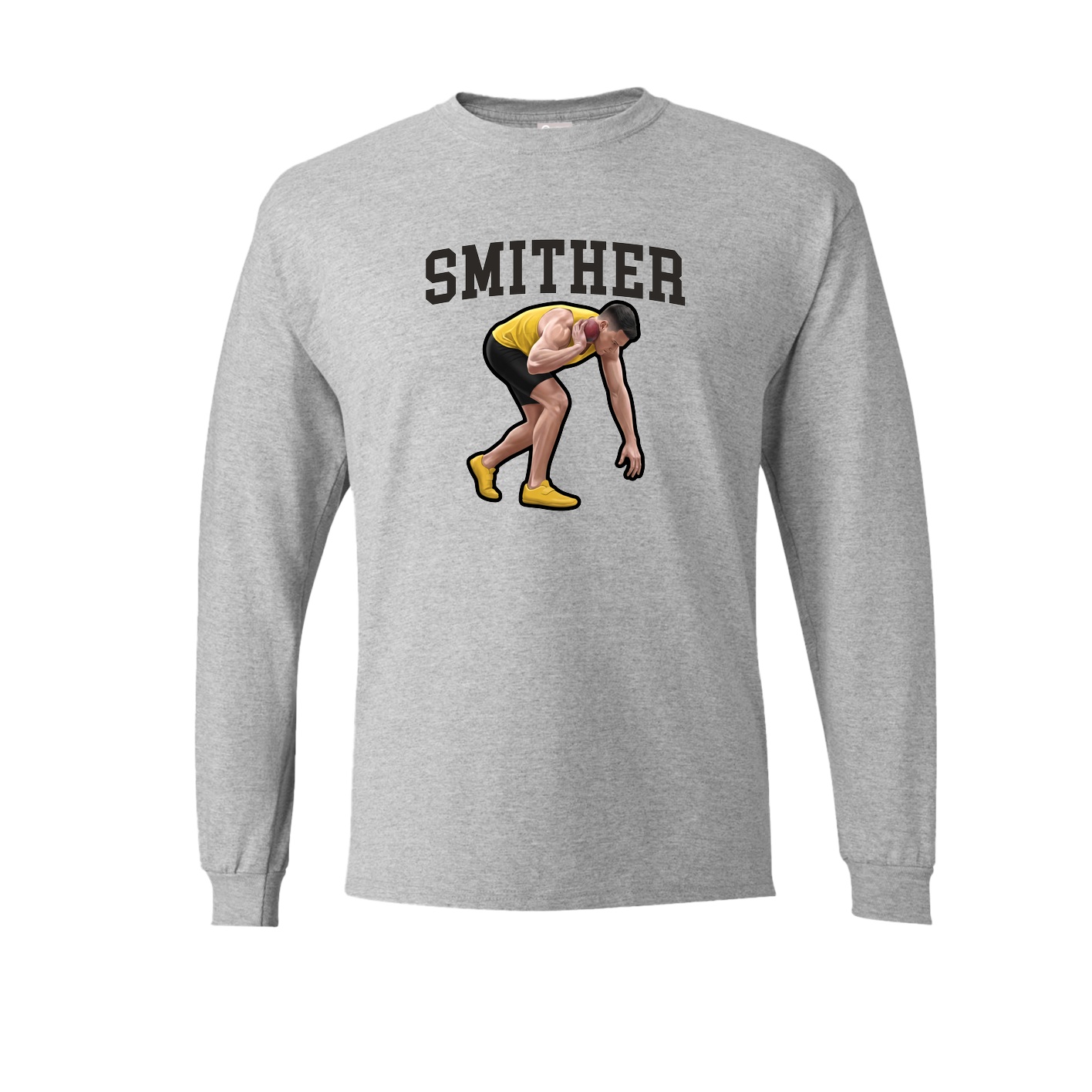 Long Sleeve Tee — Shirsey in Grey