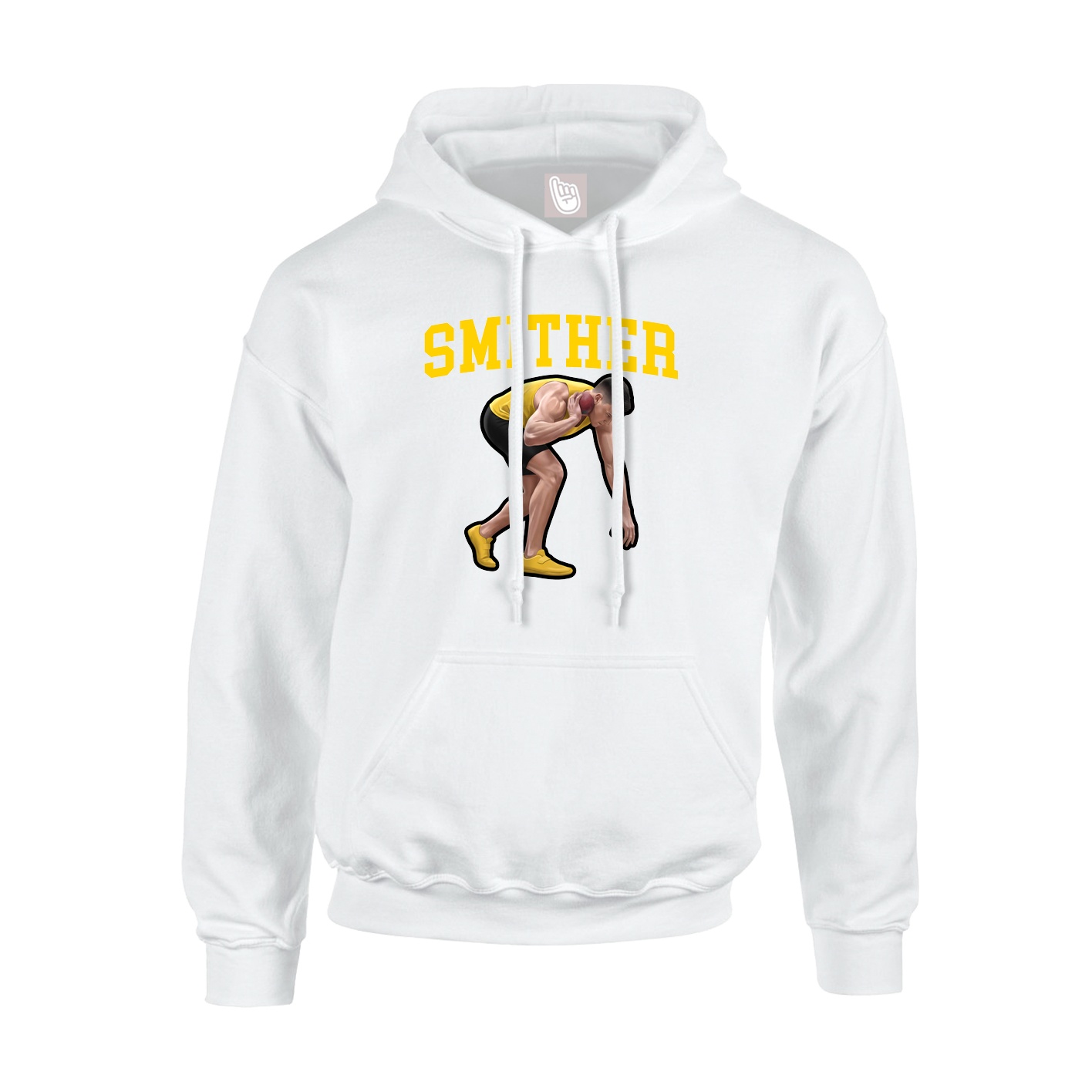 Youth Hoodie — Shirsey in White