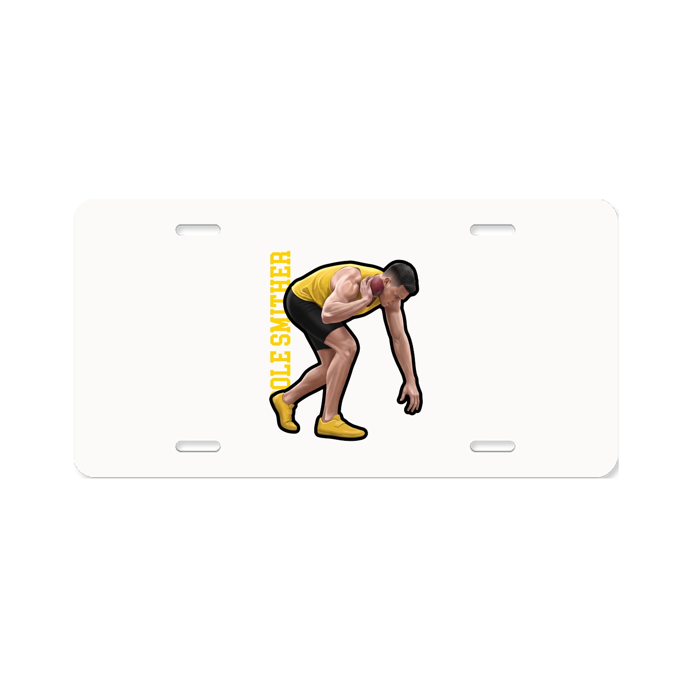 Aluminum License Plate