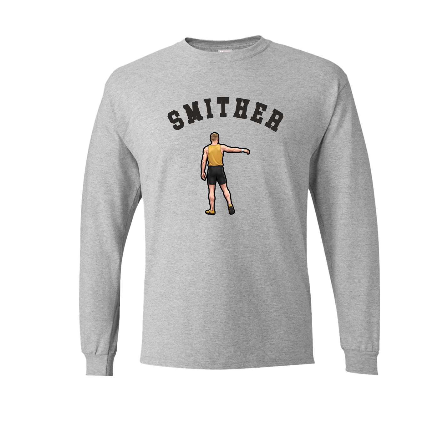 Long Sleeve Tee — Shirsey Arch in Grey