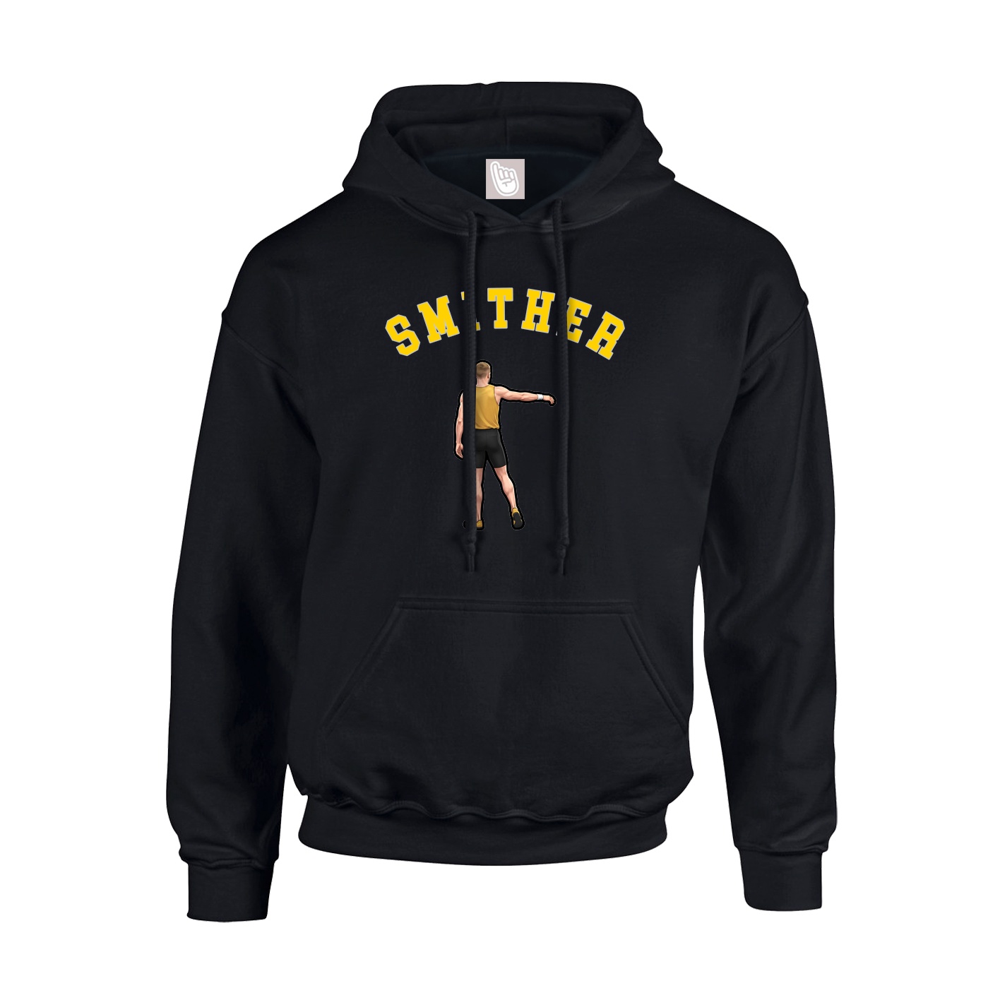 Youth Hoodie — Shirsey Arch in Black