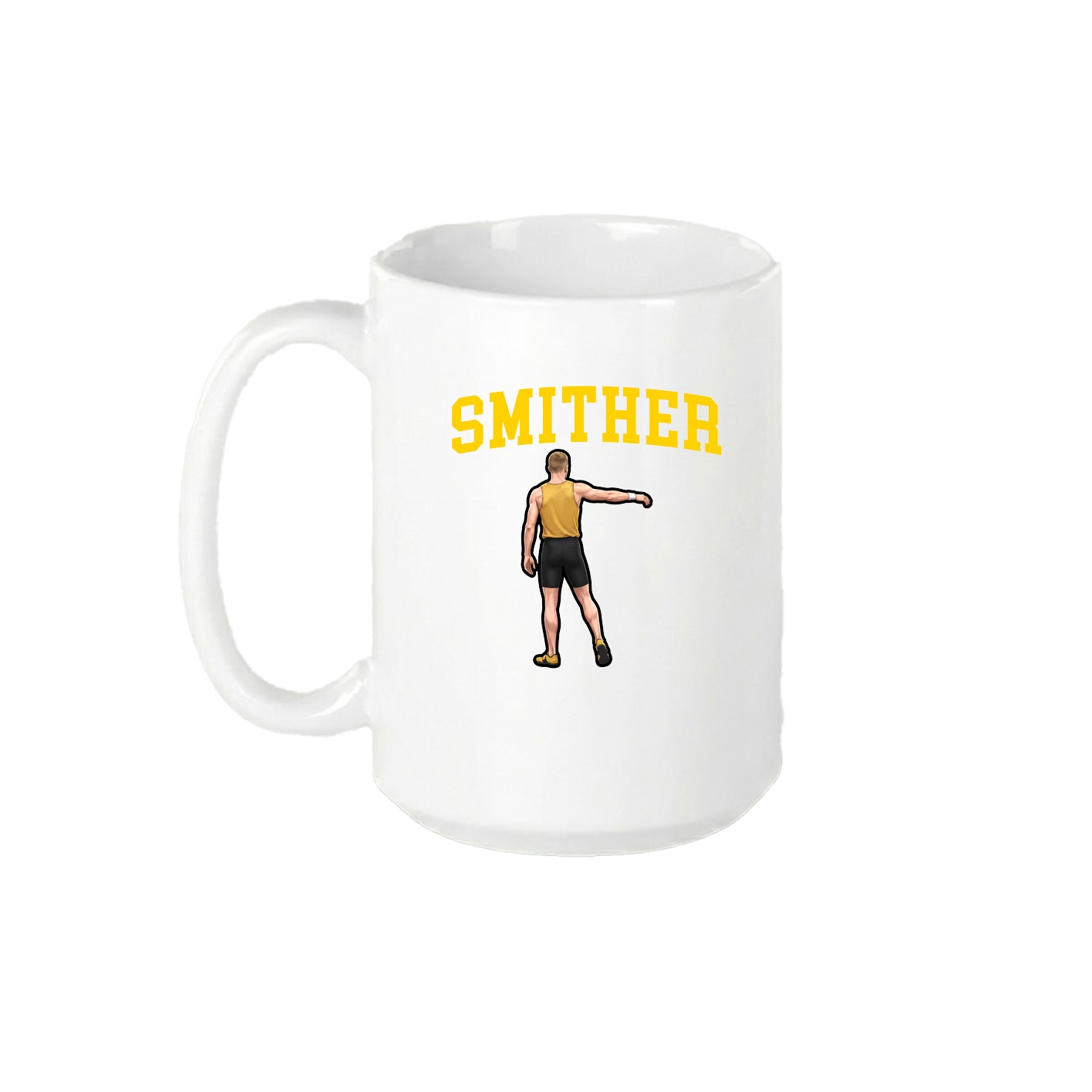 15oz Coffee Mug — Shirsey in White