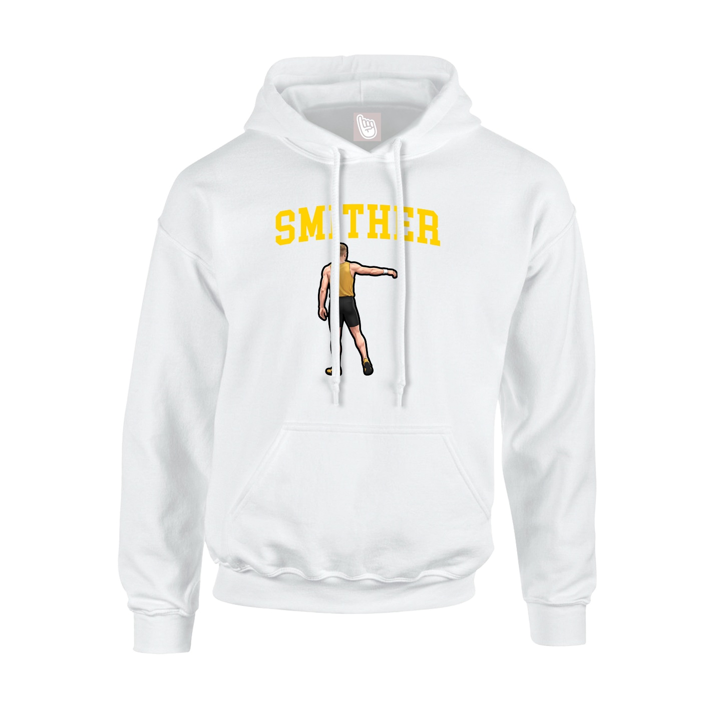 Hoodie — Shirsey in White