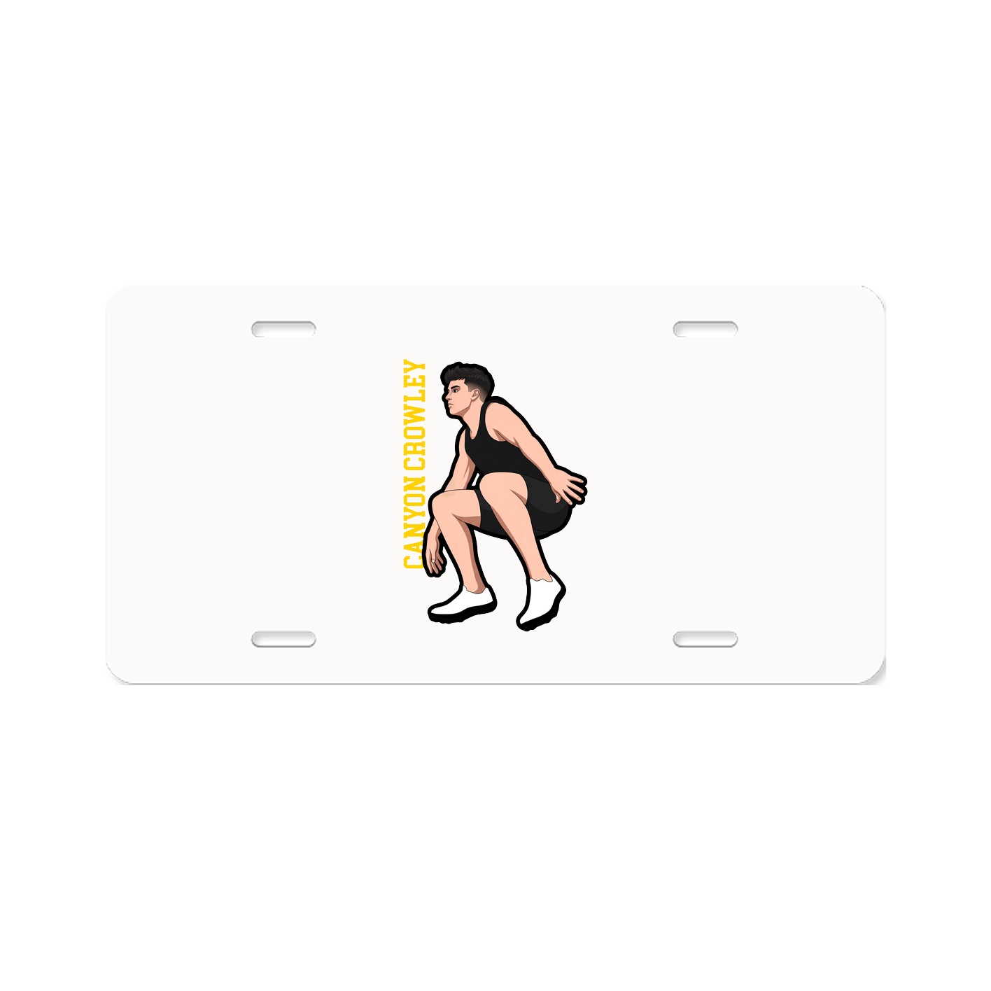 Aluminum License Plate