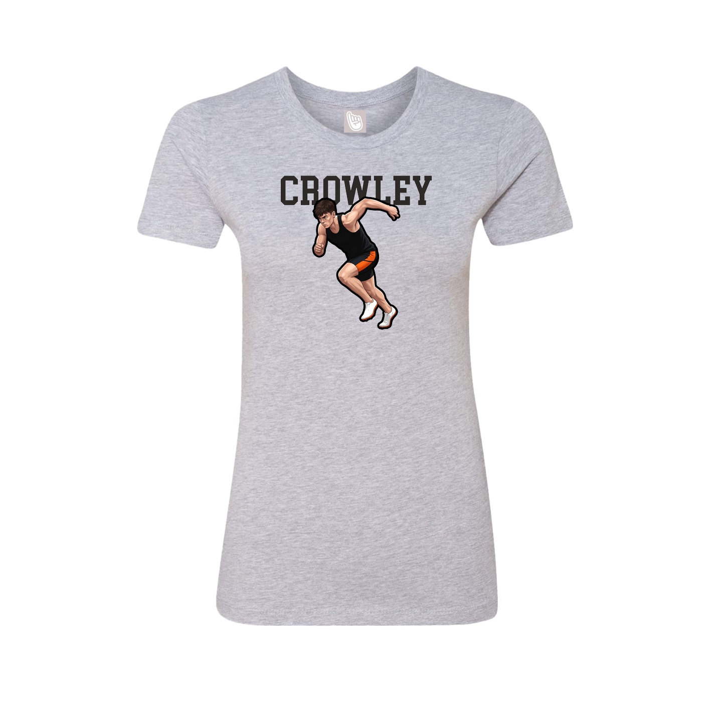 Fitted Women's Tee — Shirsey in Grey