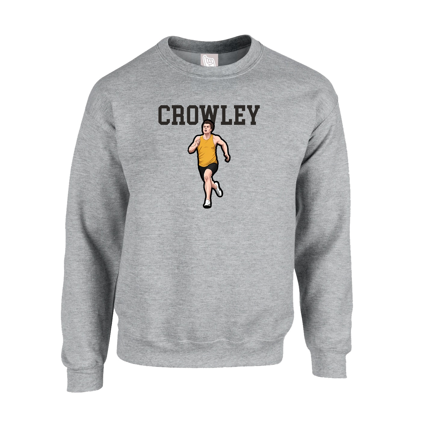 Fleece Crew — Shirsey in Grey