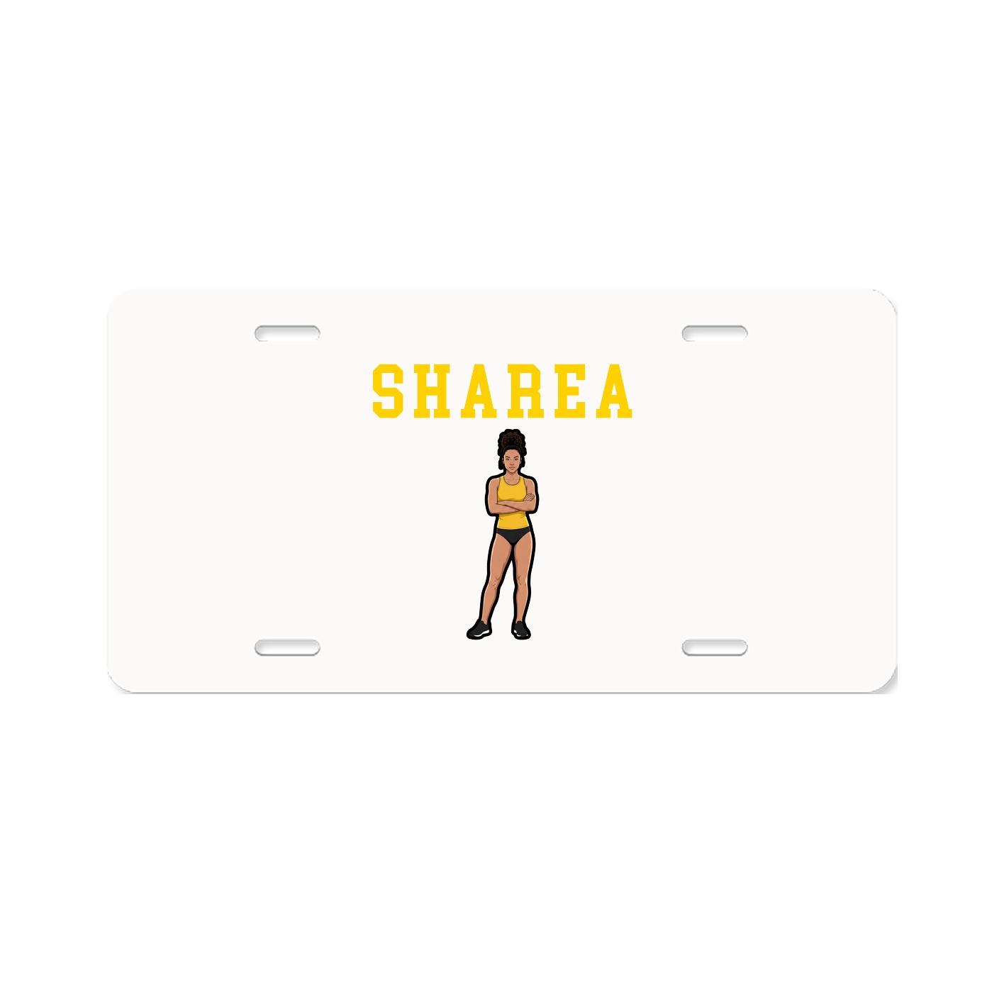 License Plate — Shirsey in Classic