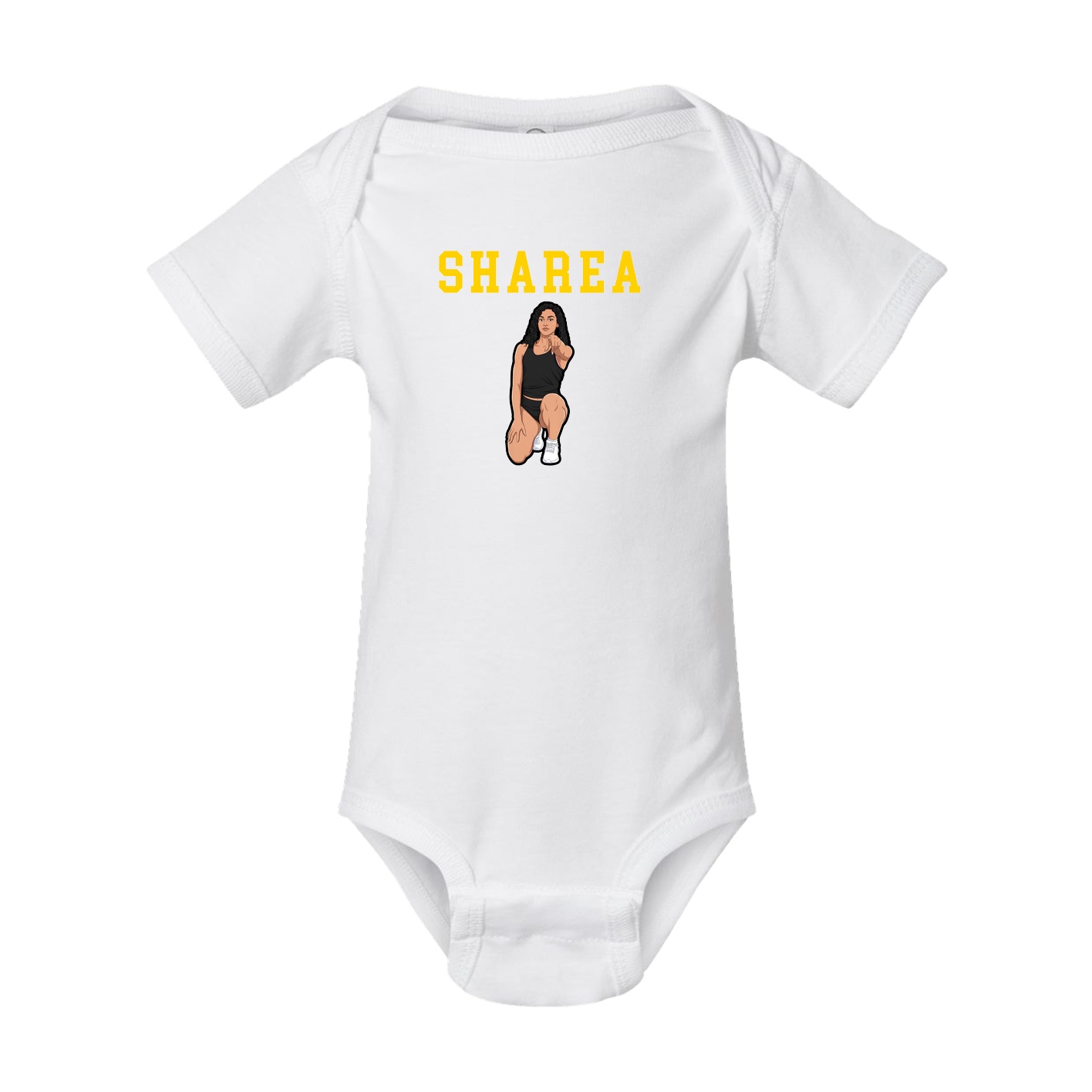 Baby Onesie — Shirsey in White