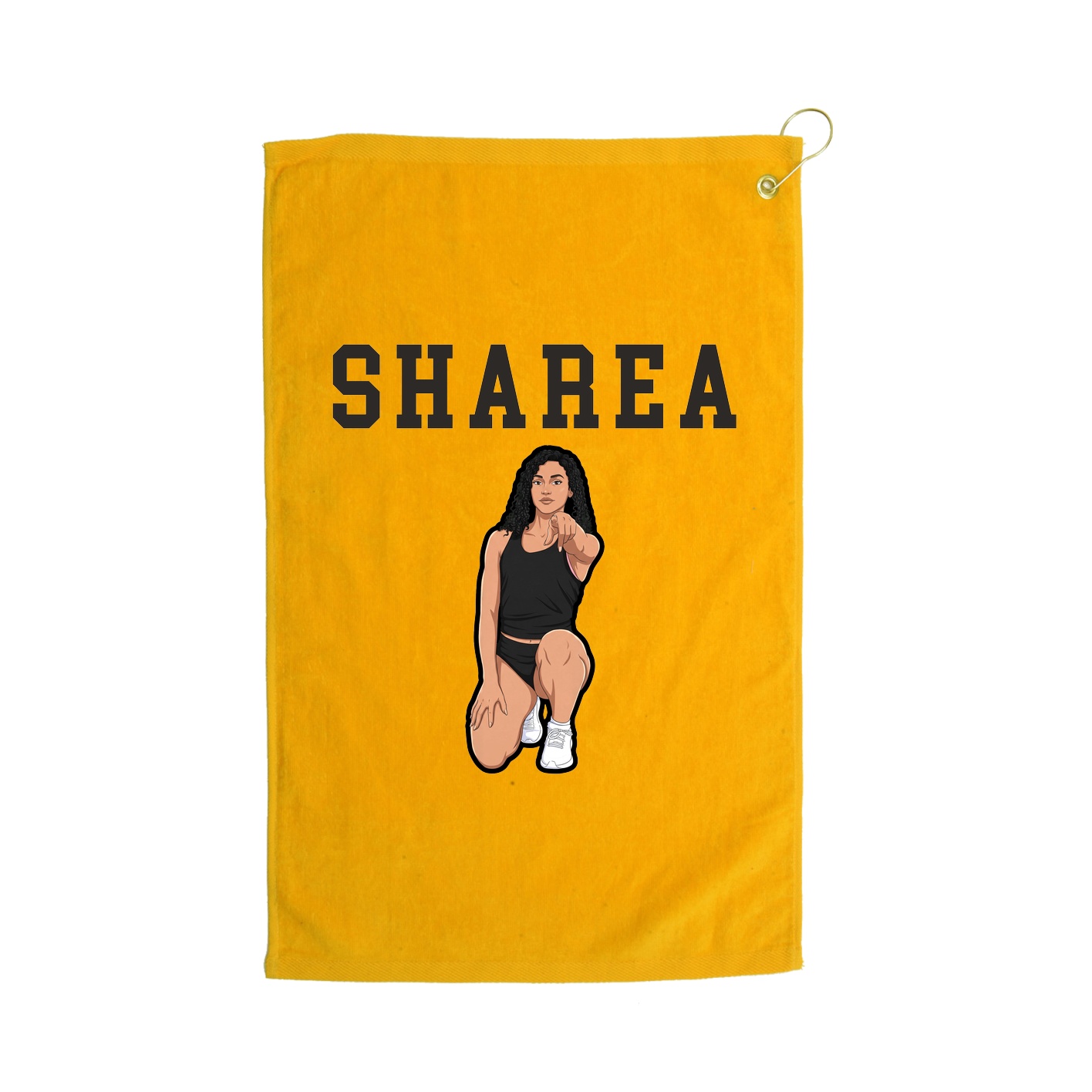Golf Towel — Shirsey in Gold