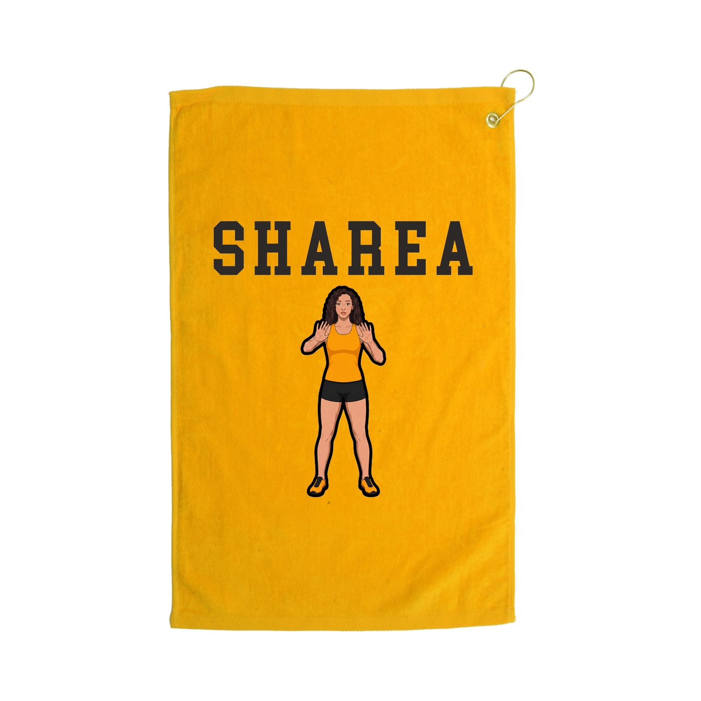 Golf Towel — Shirsey in Gold