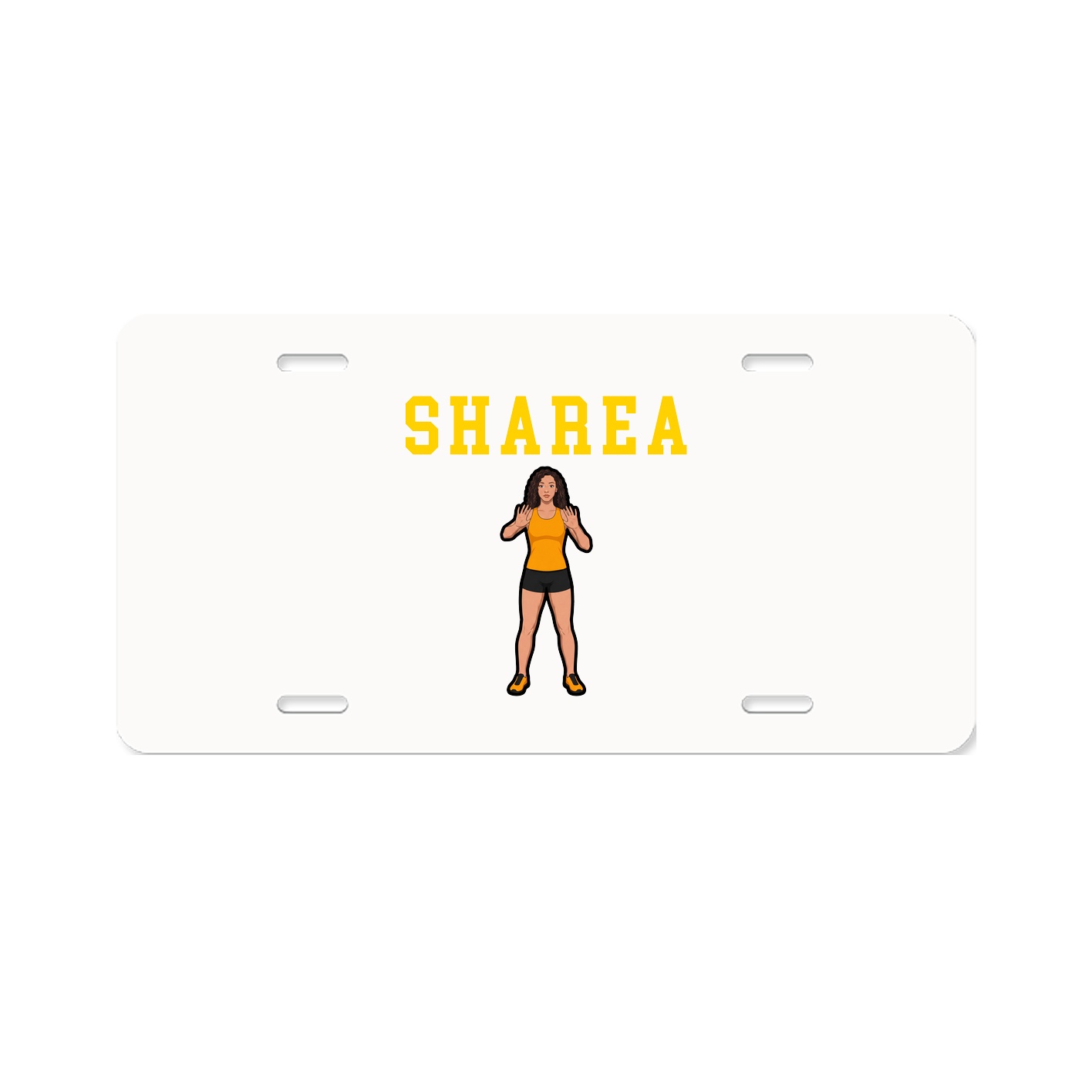 License Plate — Shirsey in Classic