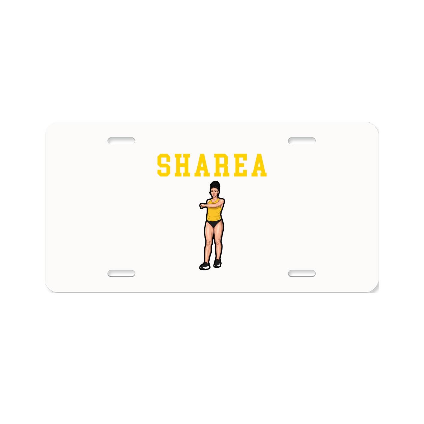 License Plate — Shirsey in Classic