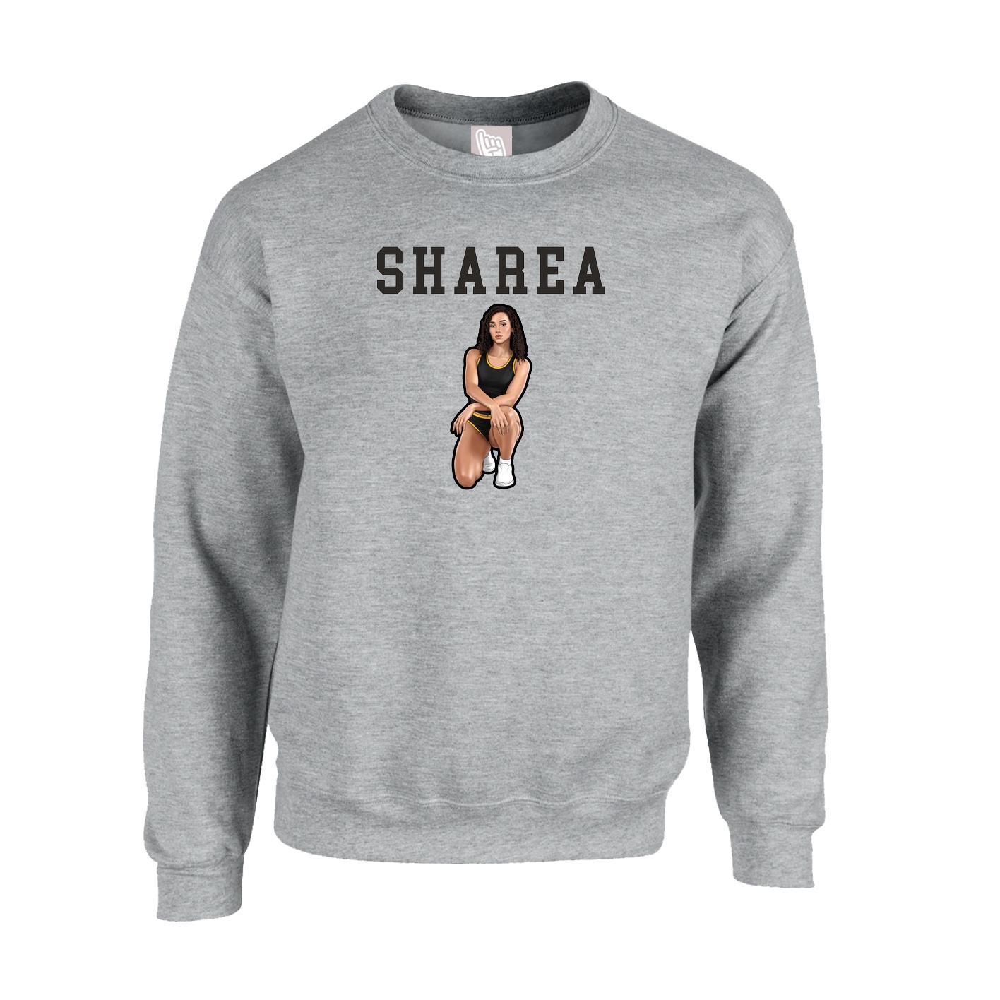 Fleece Crew — Shirsey in Grey