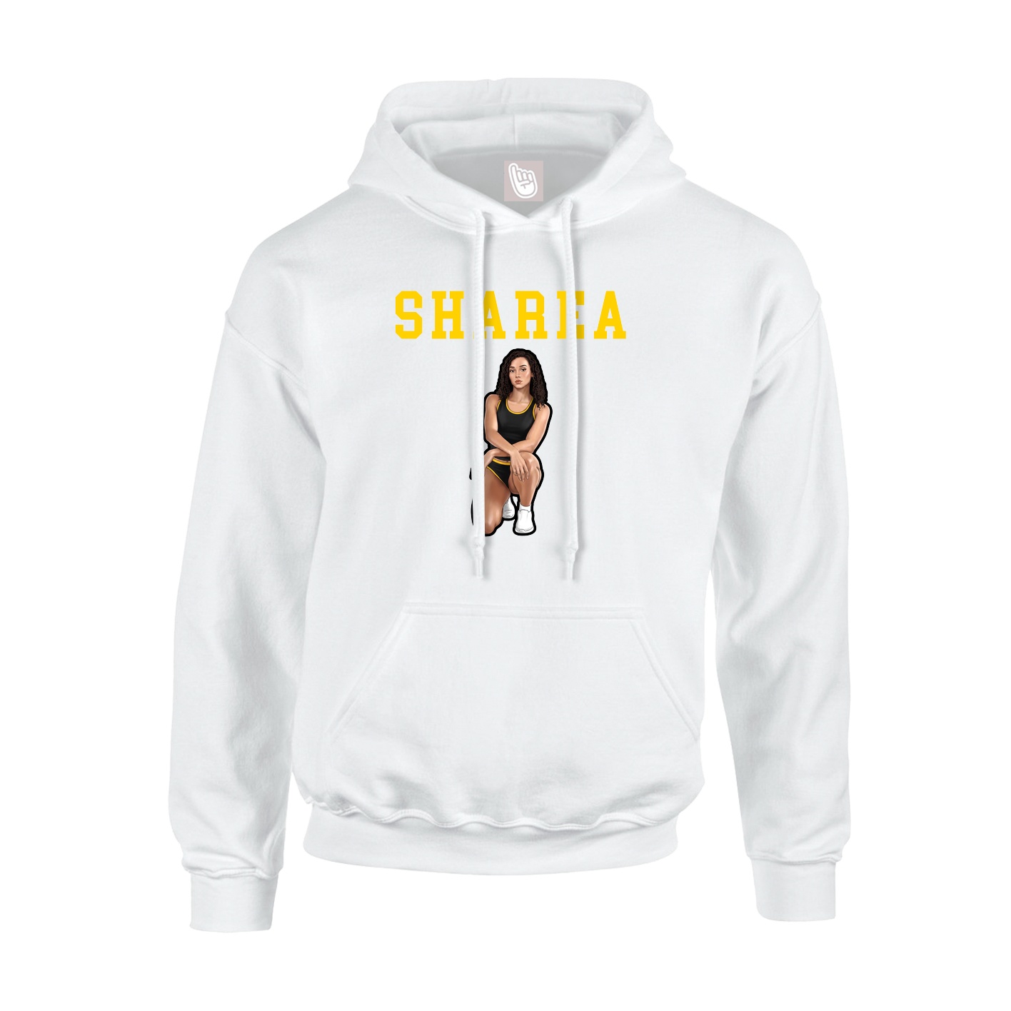 Youth Hoodie — Shirsey in White