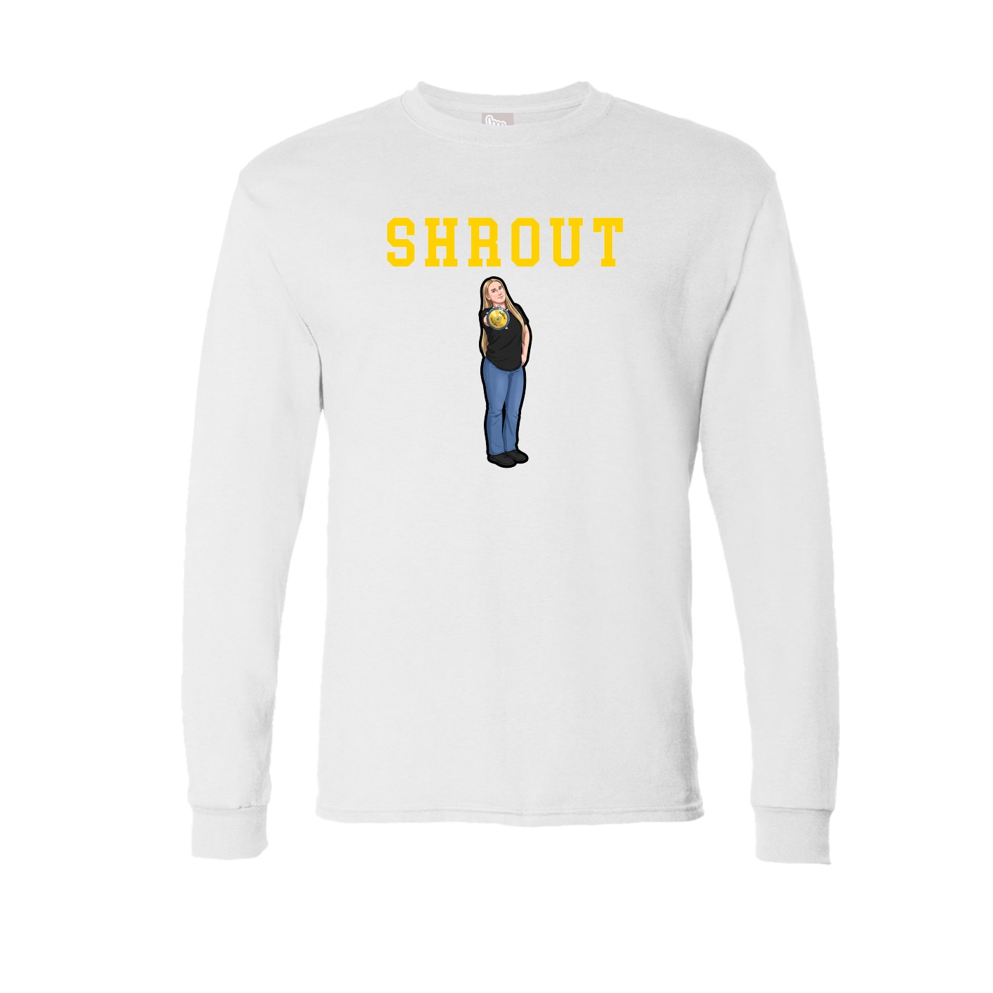 Long Sleeve Tee — Shirsey in White