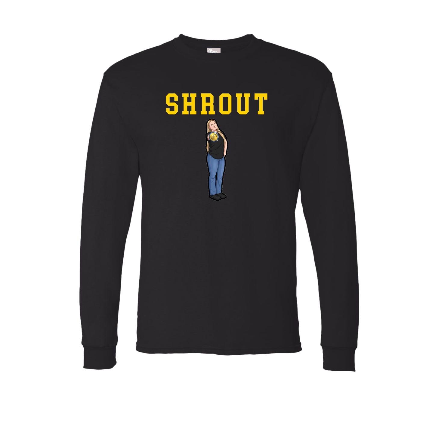 Long Sleeve Tee — Shirsey in Black