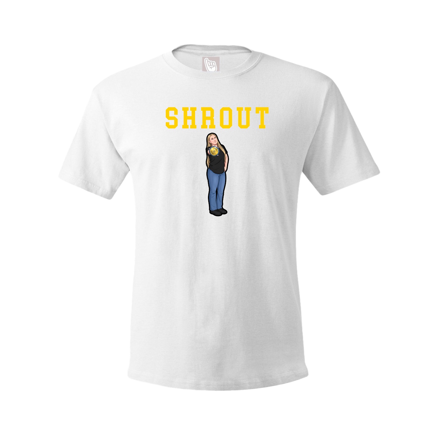 Youth Tee — Shirsey in White
