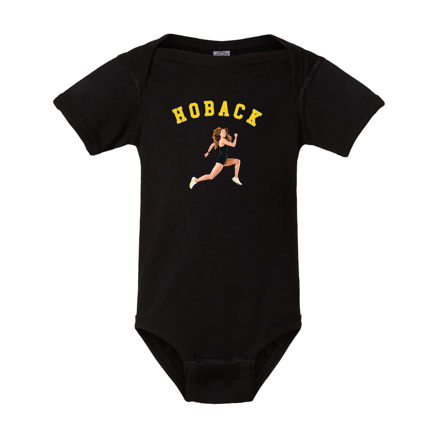 Baby Onesie — Shirsey Arch in Black
