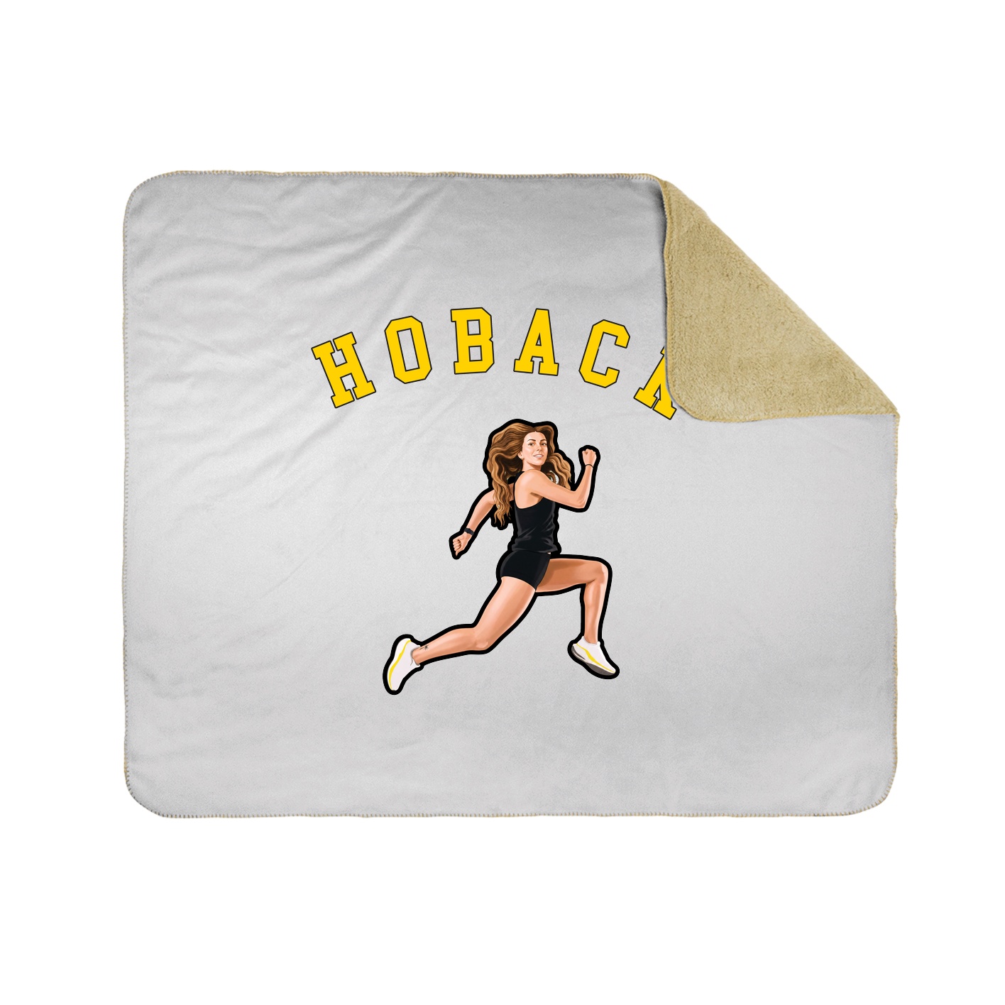 Throw Blanket — Shirsey Arch in White