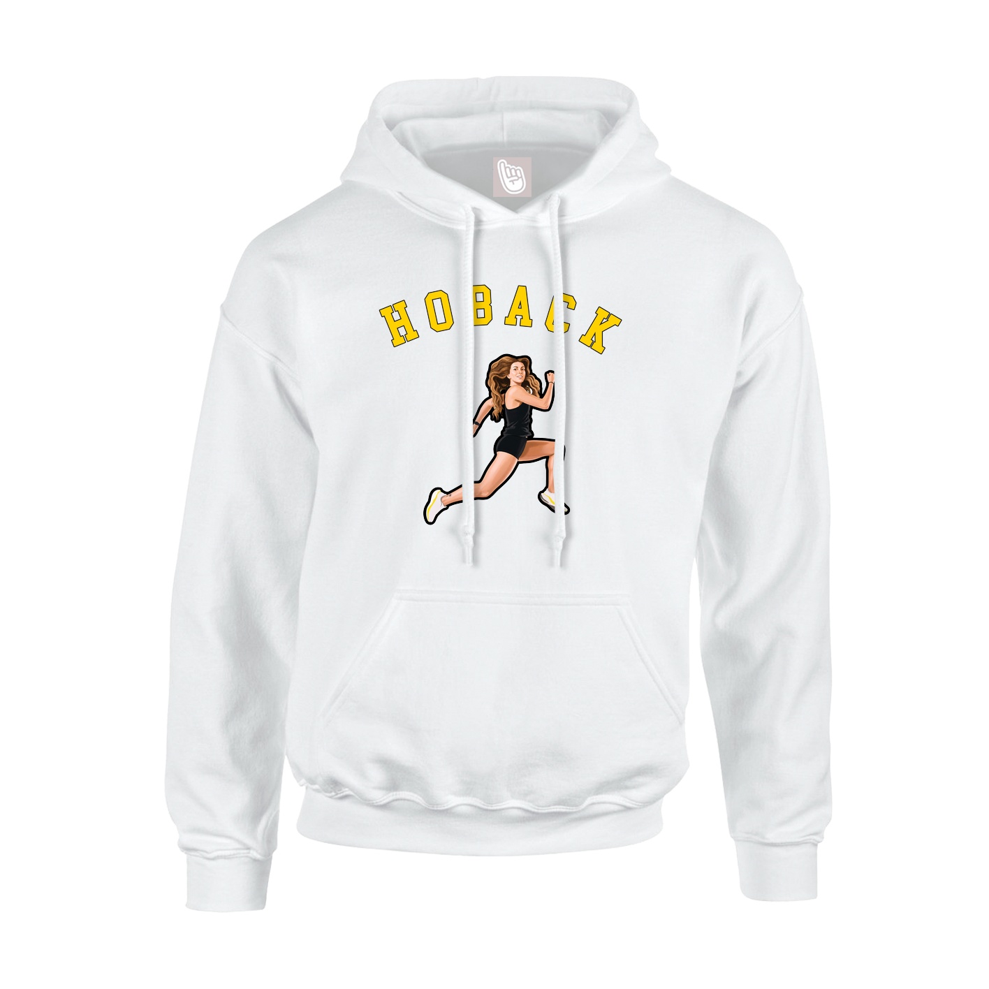 Hoodie — Shirsey Arch in White