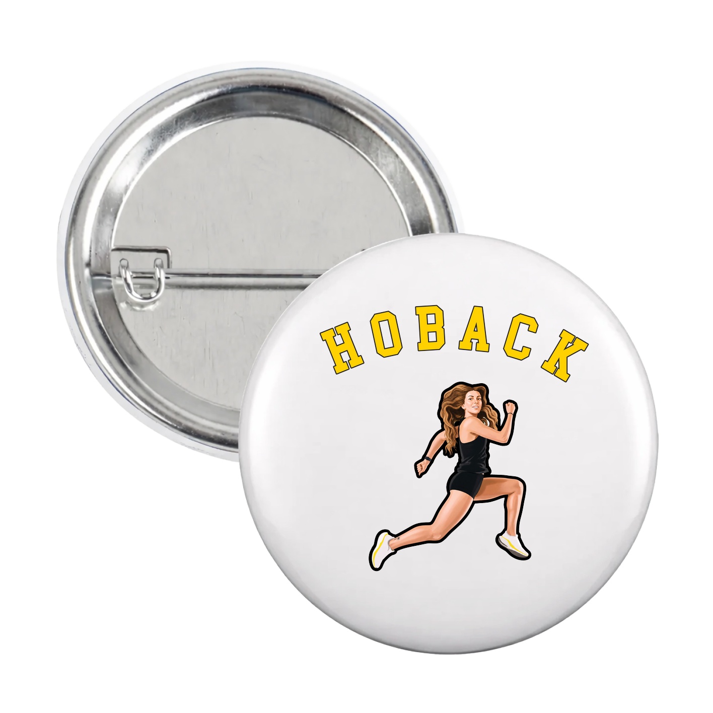 Game Day Button — Shirsey Arch in White