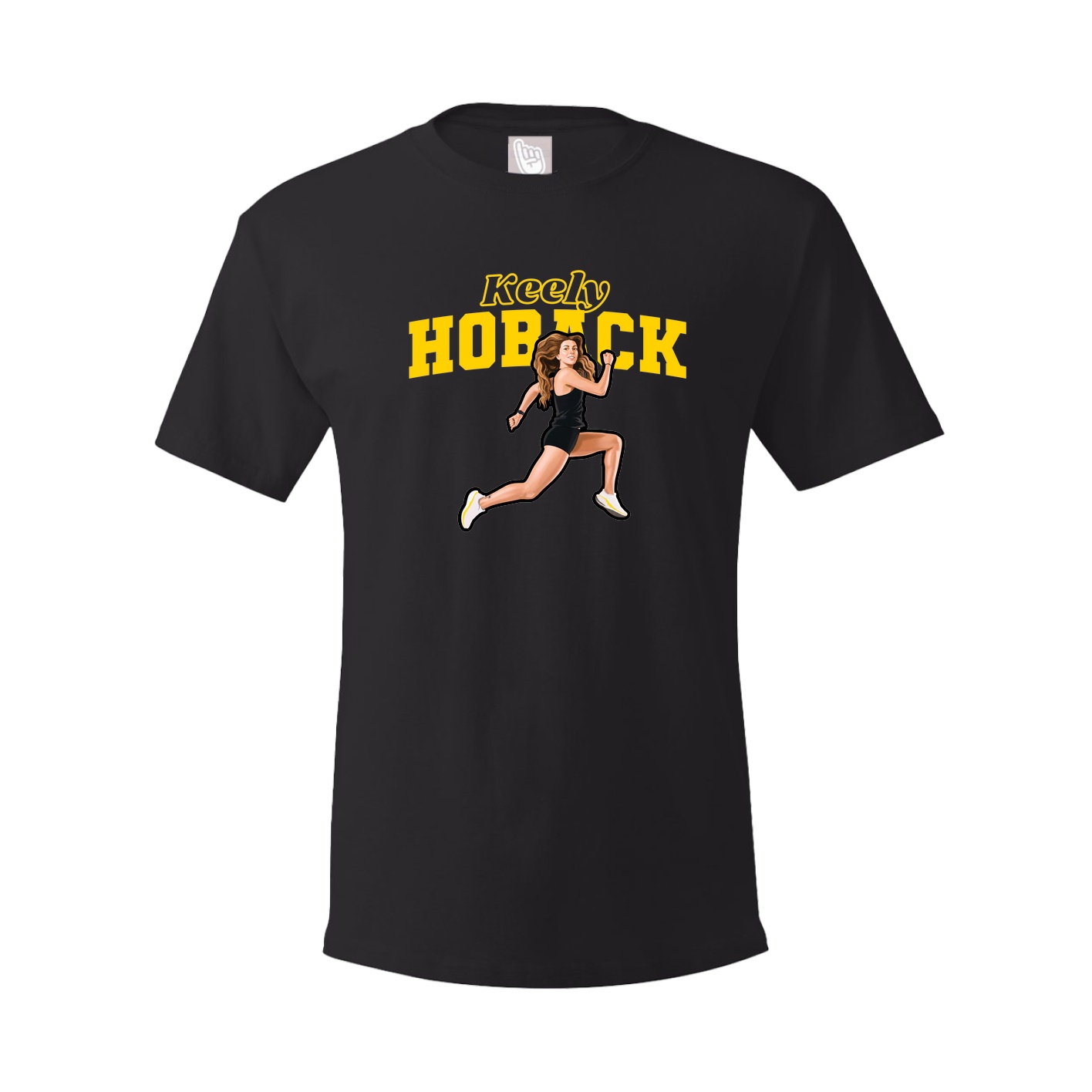 Youth Tee — Name Arch in Black