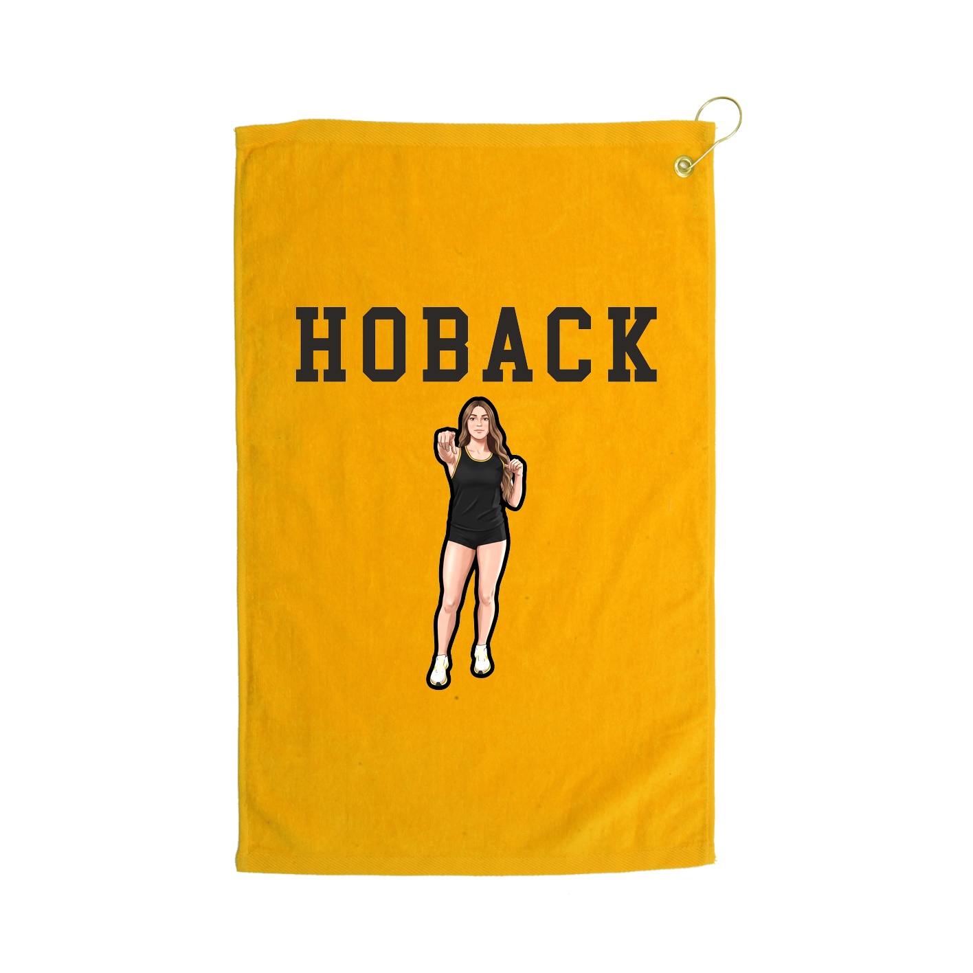 Golf Towel — Shirsey in Gold