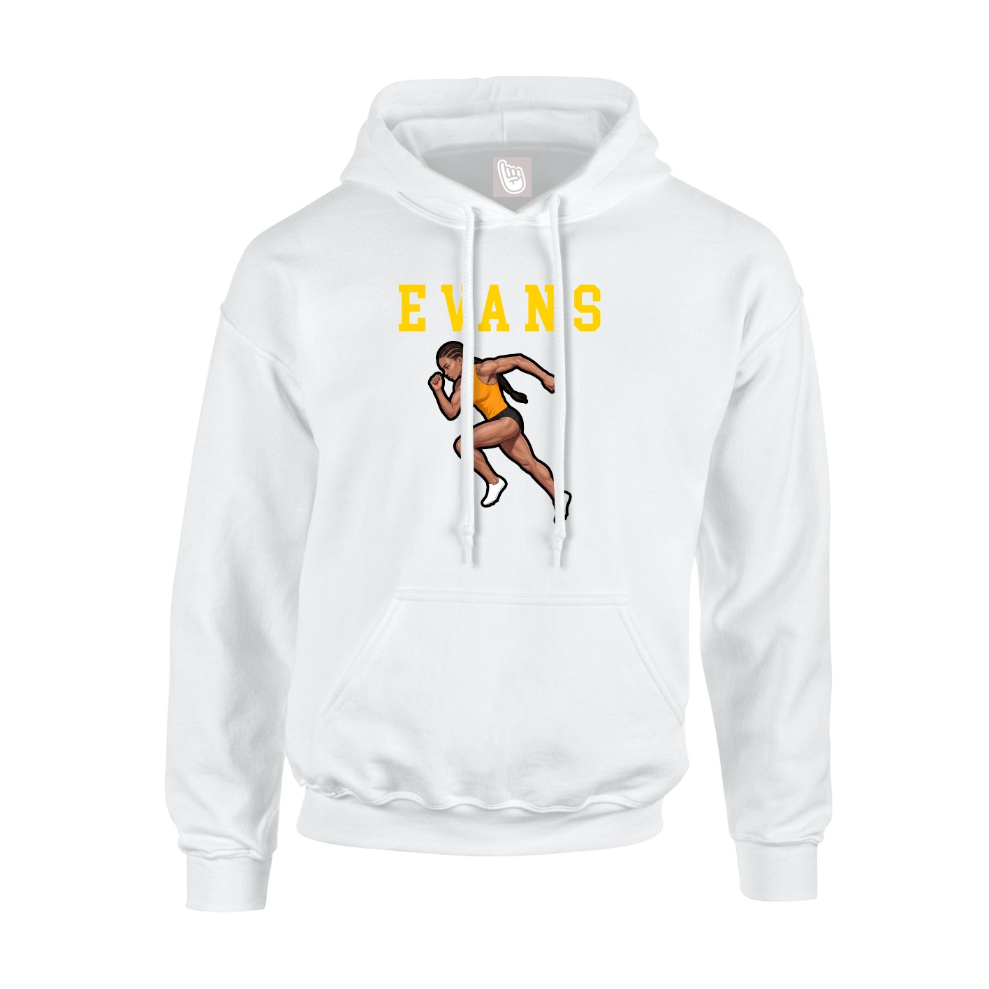 Youth Hoodie — Shirsey in White
