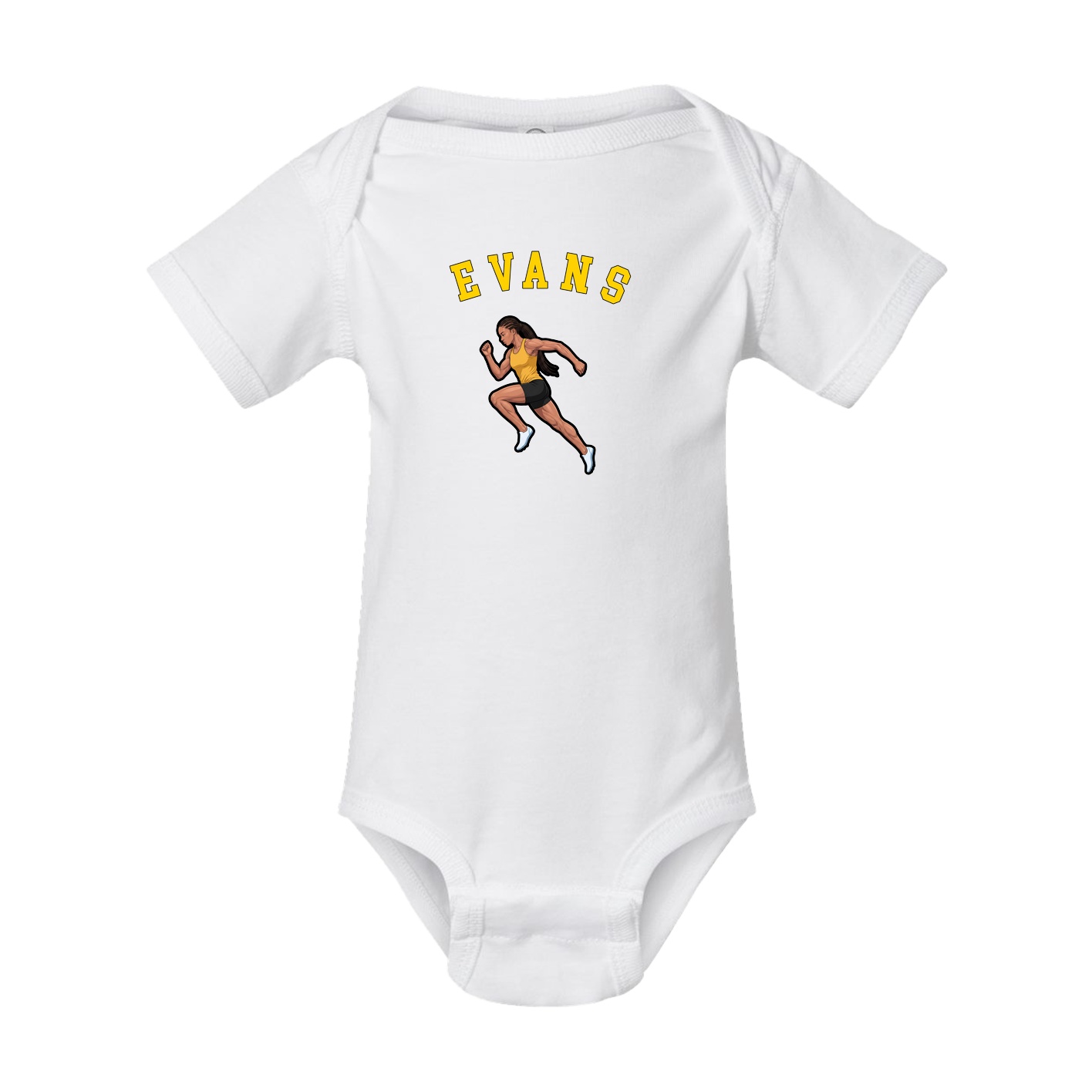 Baby Onesie — Shirsey Arch in White