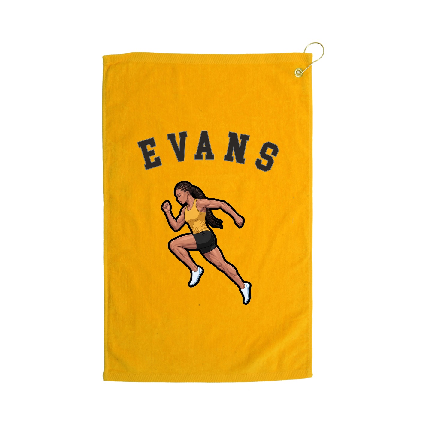 Golf Towel — Shirsey Arch in Gold